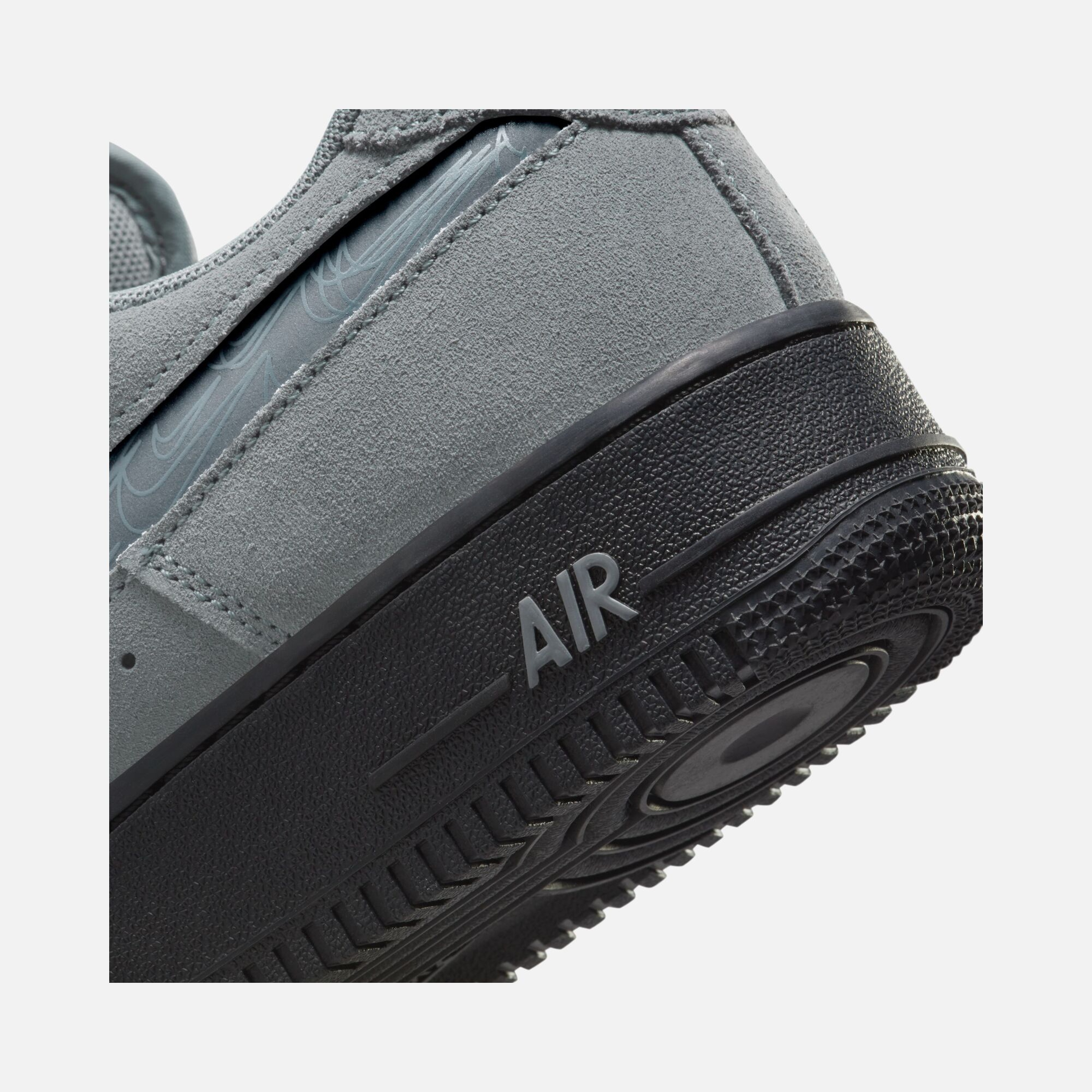 Nike Air Force 1 '07 LV8 ''Reflective Multi Swoosh'' Erkek Spor Ayakkabı