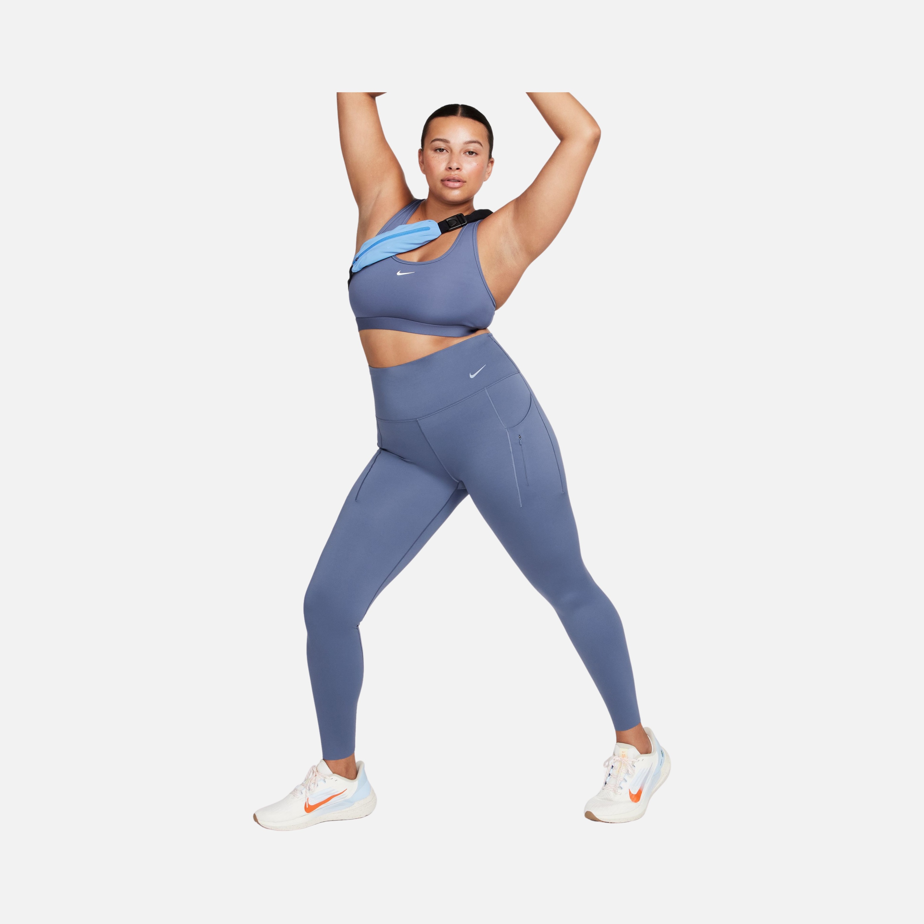 Nike Go Firm-Support High-Waisted With Pockets Running Kadın Tayt
