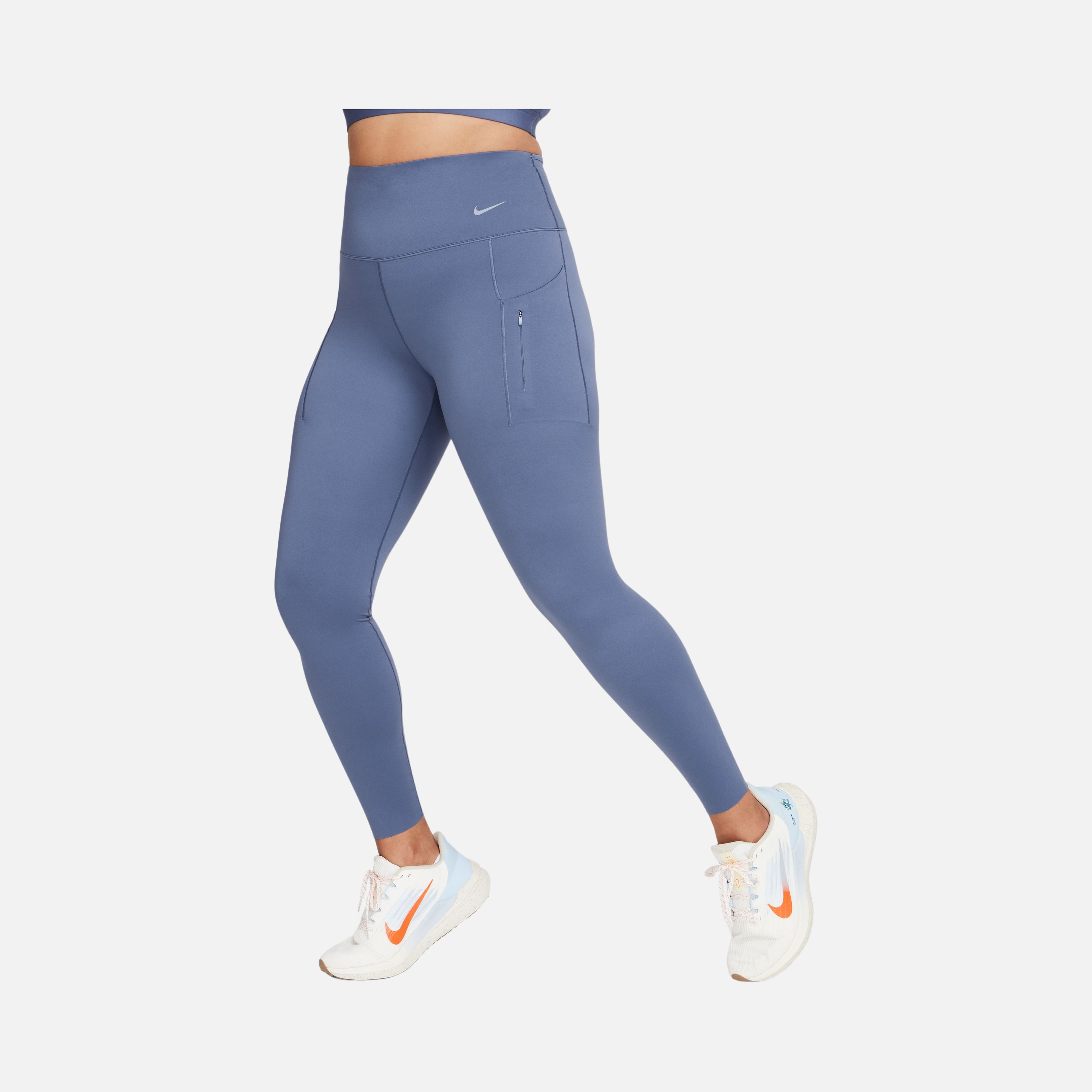 Nike Go Firm-Support High-Waisted With Pockets Running Kadın Tayt