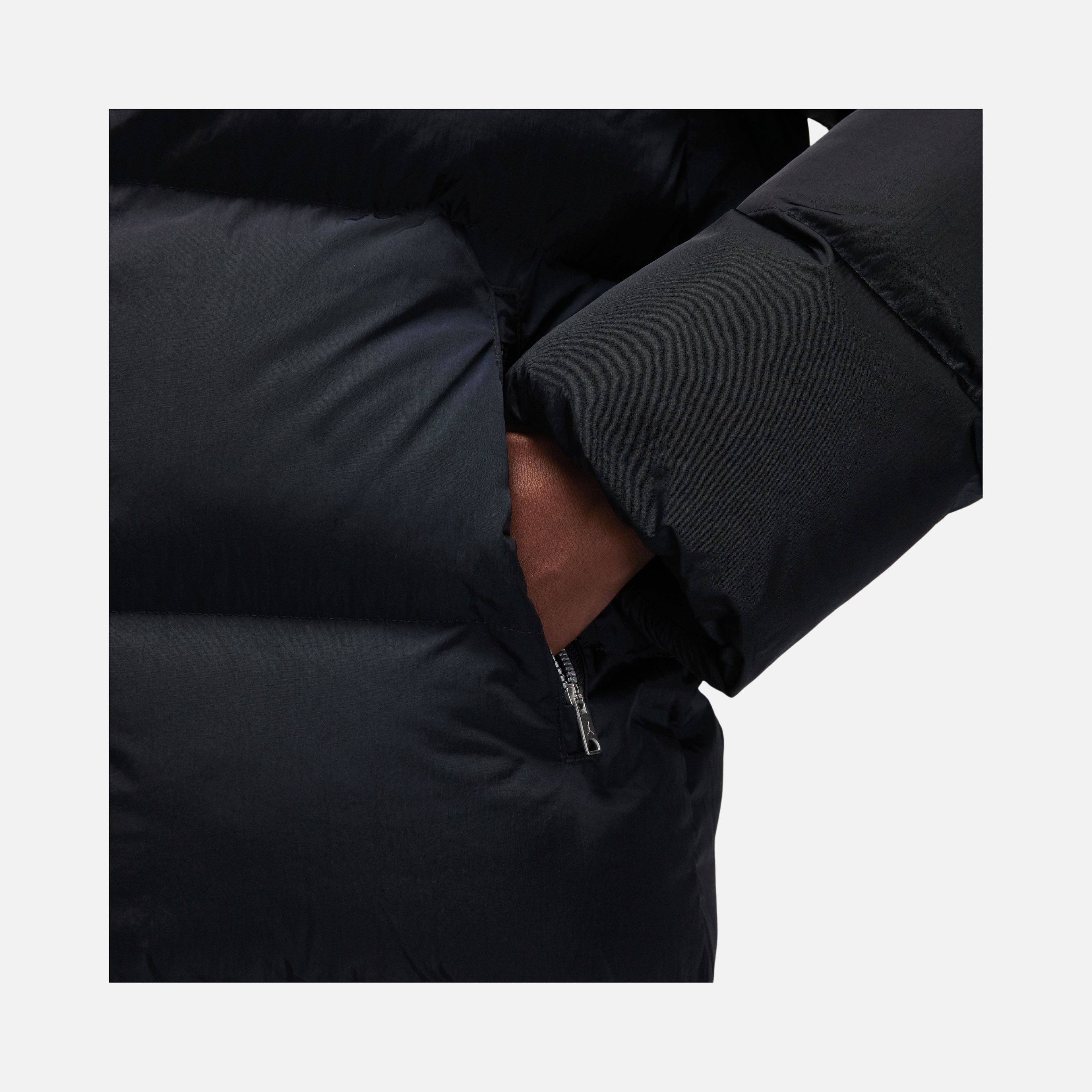 Nike Jordan Essentials Statement Puffer Full-Zip Hoodie Erkek Mont