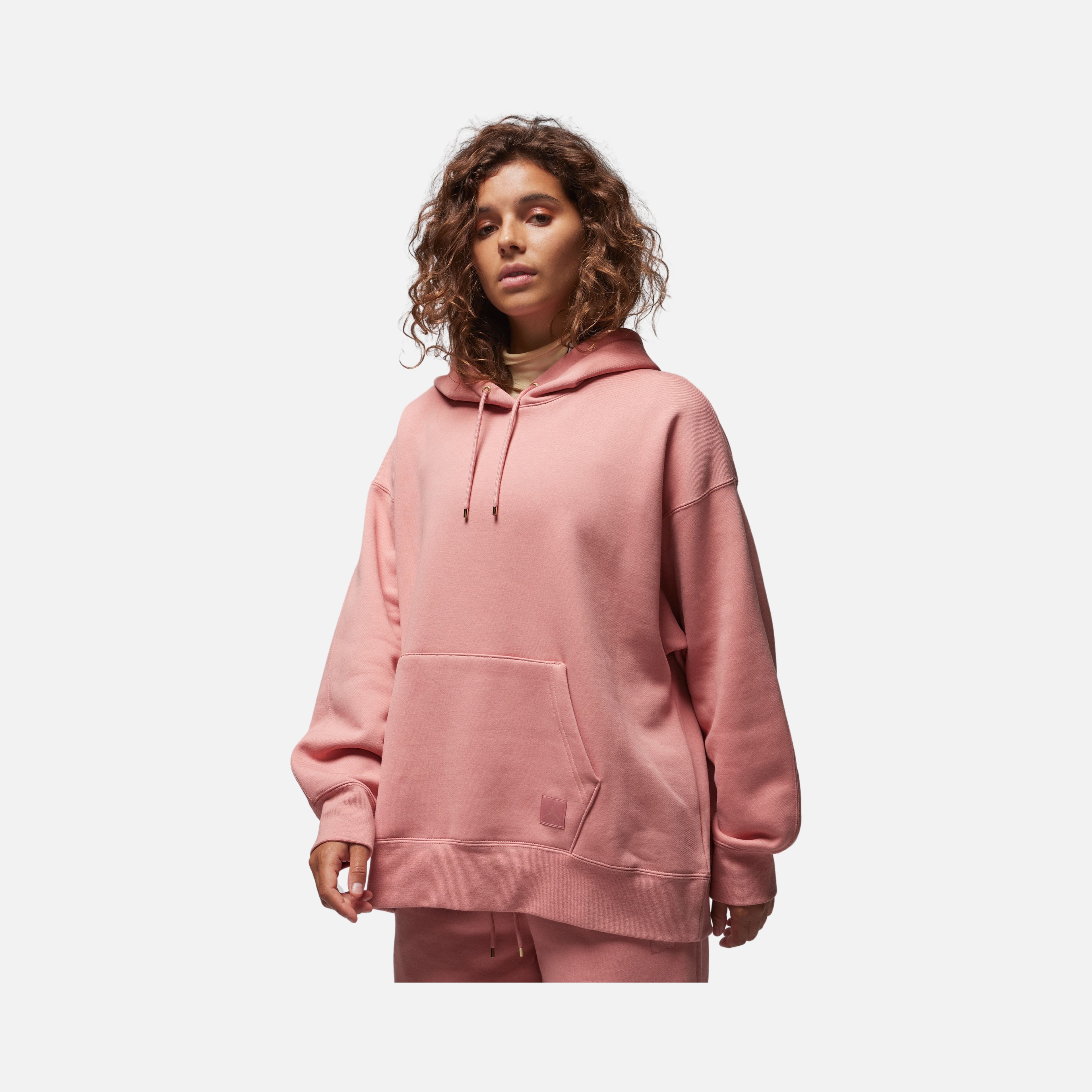 Nike Jordan Flight Fleece Oversized Pullover Hoodie Kadın Sweatshirt