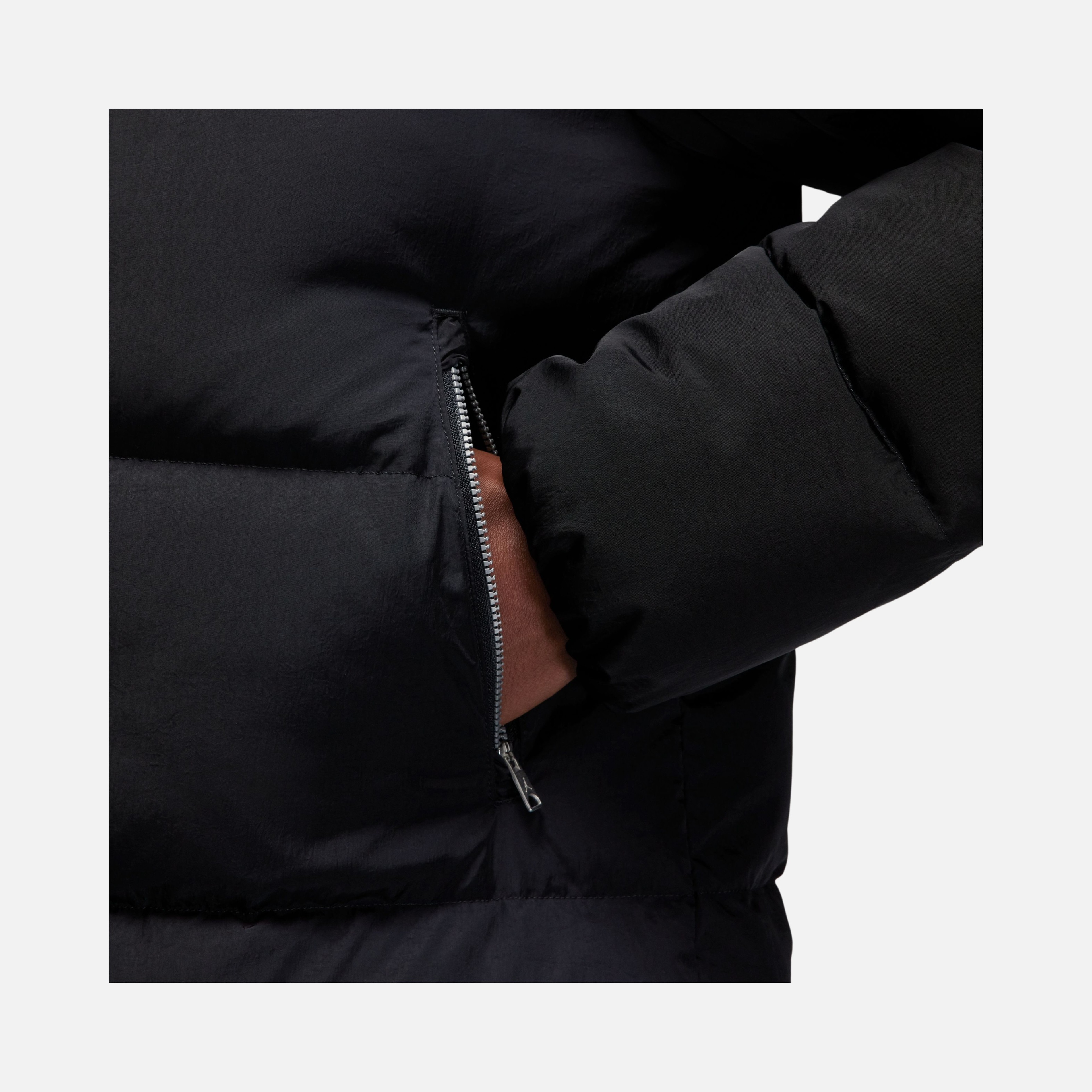 Nike Jordan Essentials Statement Down Full-Zip Hoodie Erkek Parka