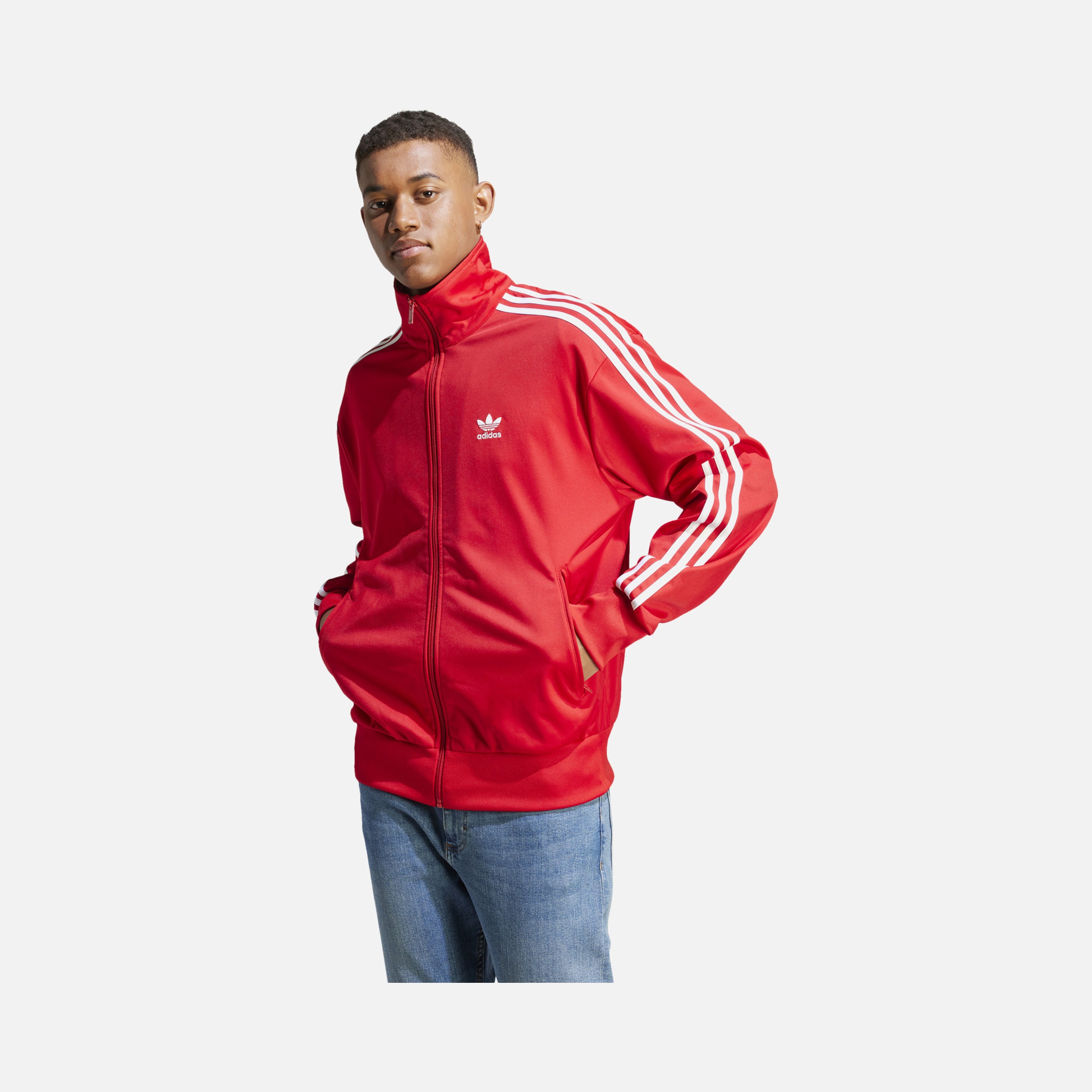 adidas Adicolor Classics Firebird 3-Stripes Full-Zip Erkek Ceket