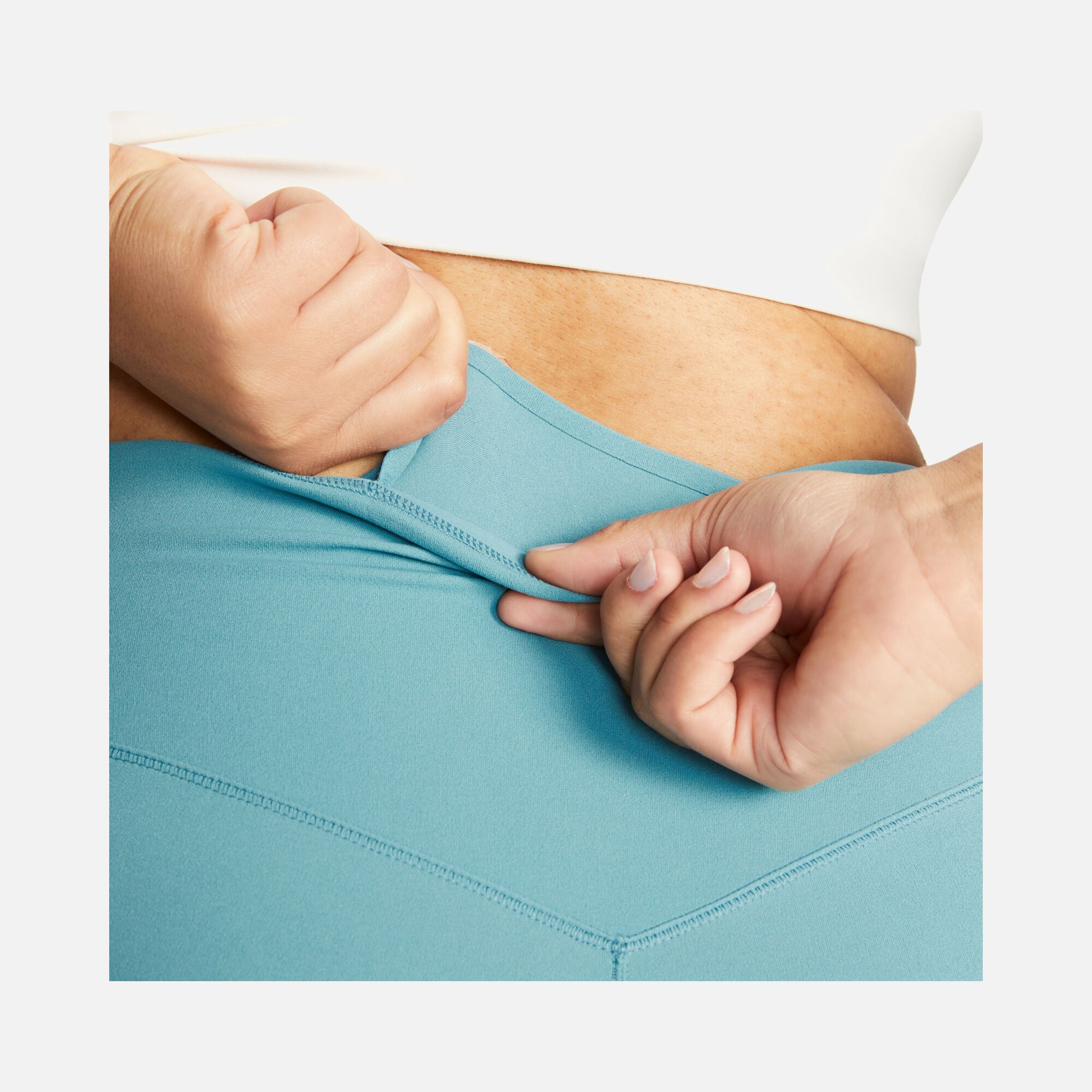 Nike Zenvy Gentle-Support High-Waisted 7/8 (Plus Size) Kadın Tayt