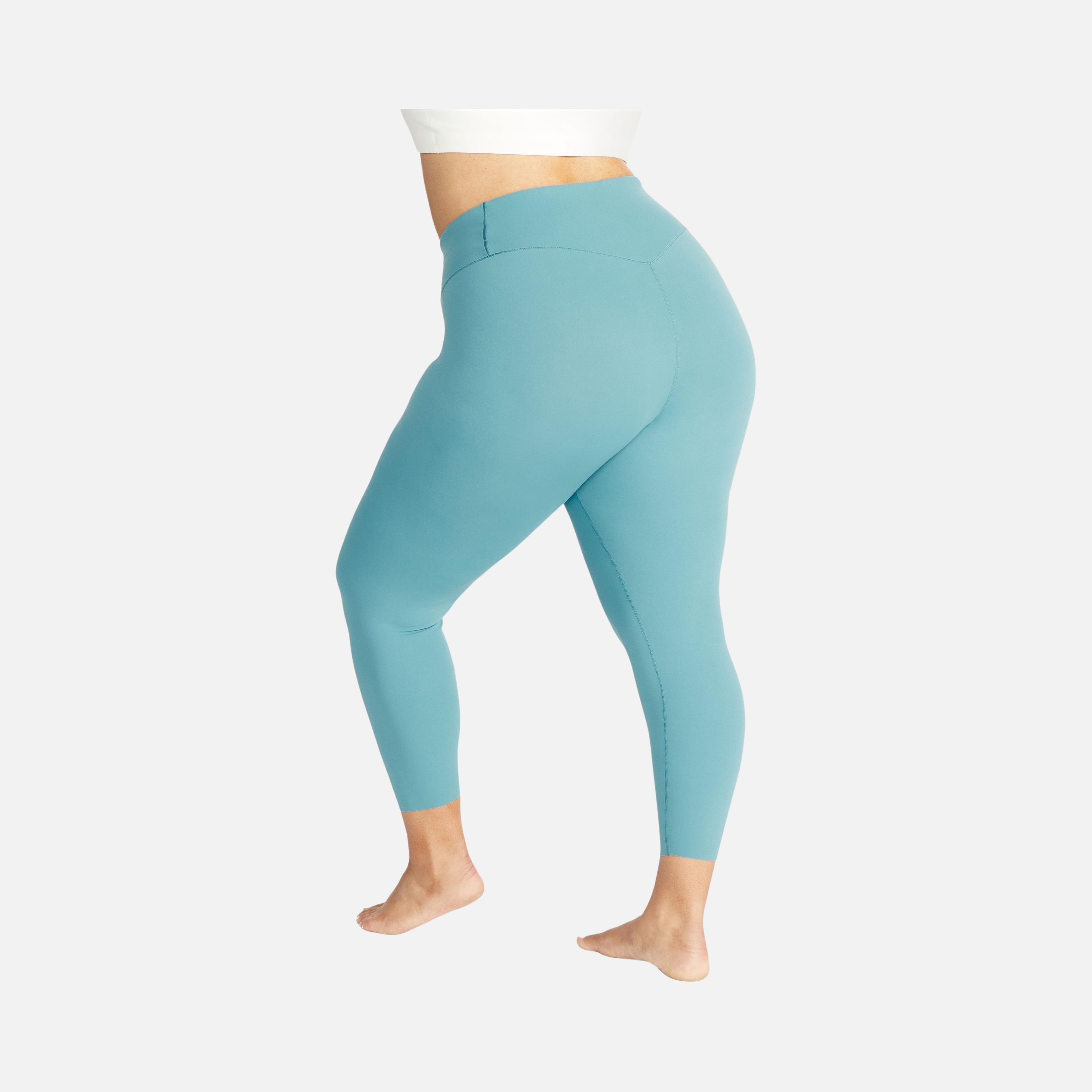 Nike Zenvy Gentle-Support High-Waisted 7/8 (Plus Size) Kadın Tayt