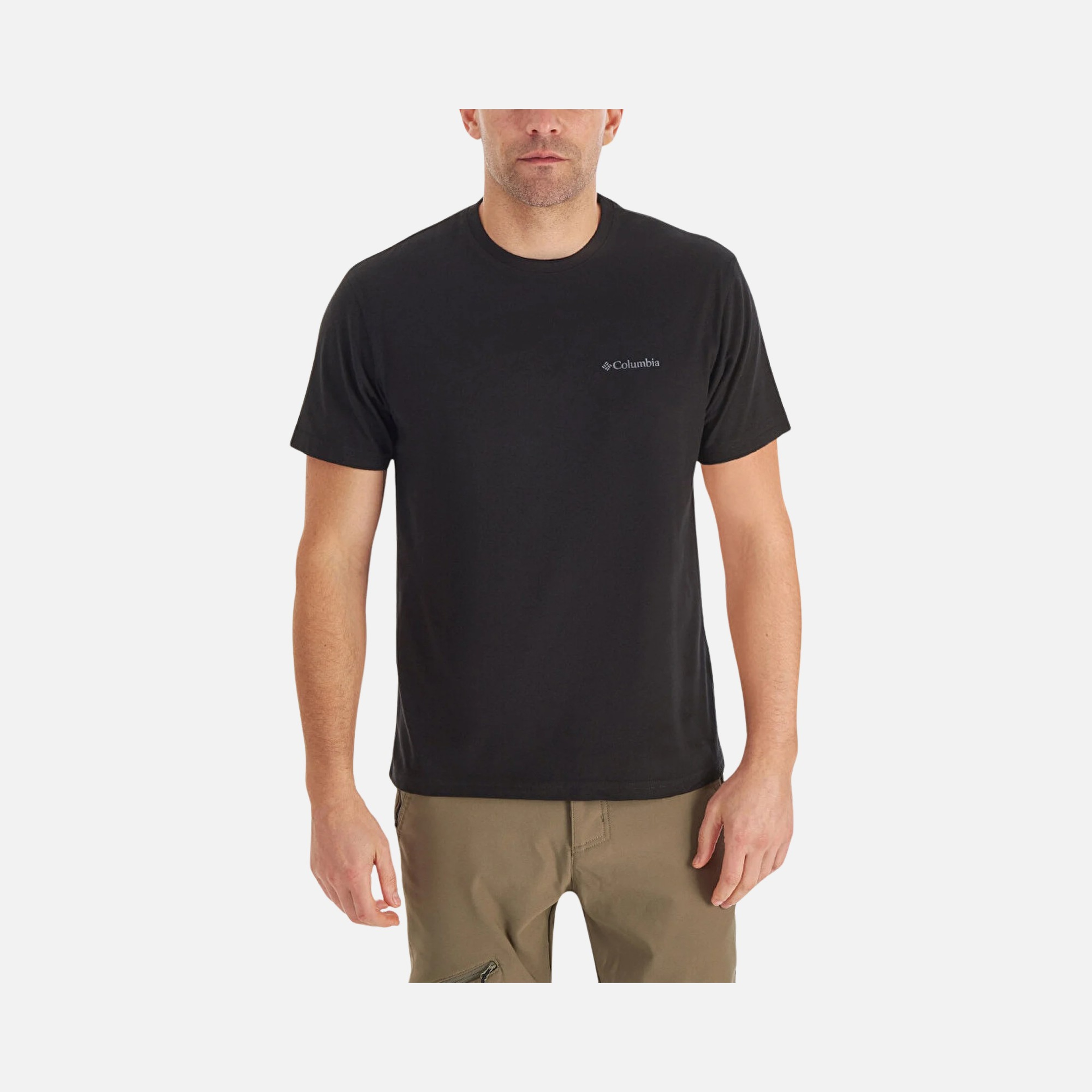 Columbia CSC Small Logo Brushed Short-Sleeve Erkek Tişört