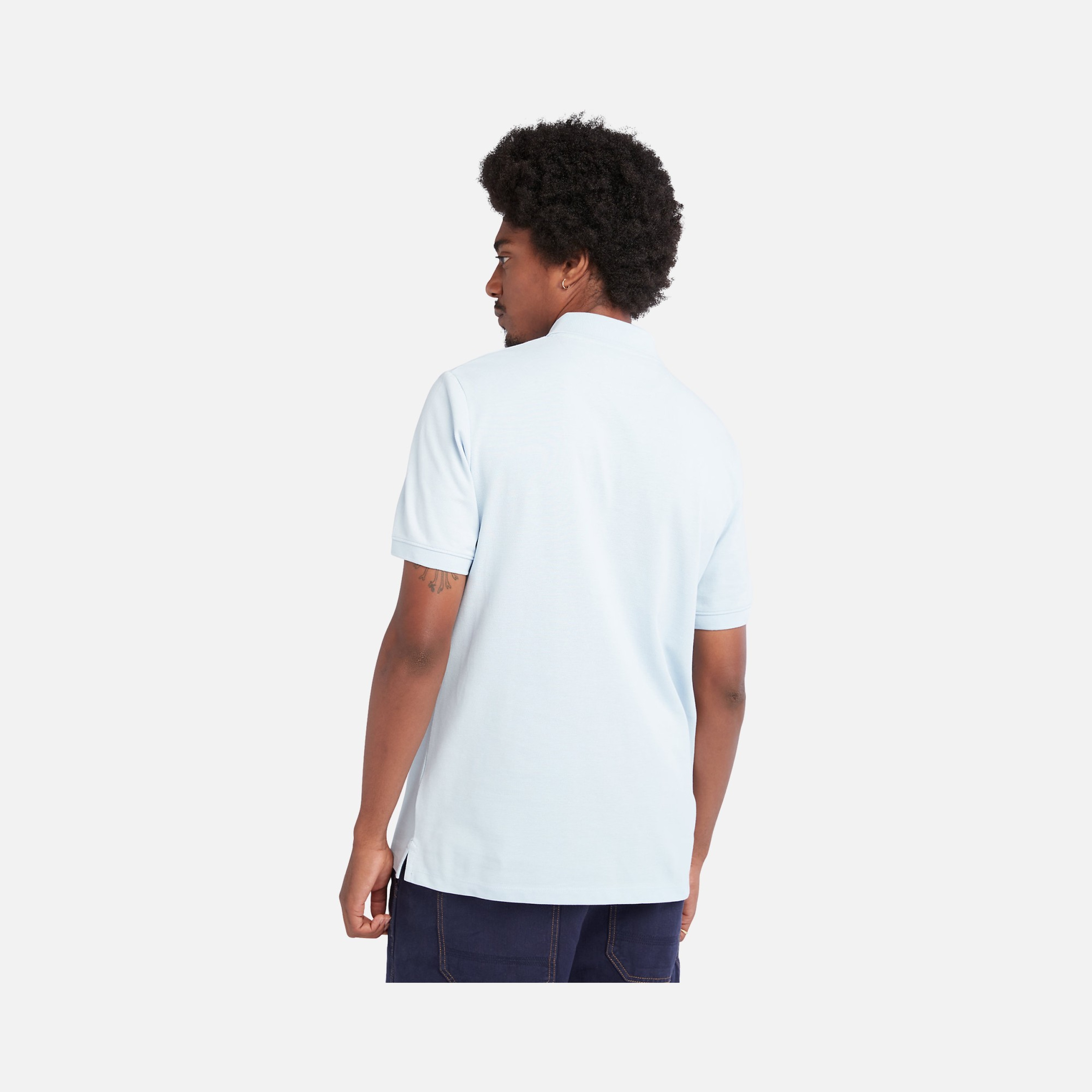 Timberland Sportswear Millers River Pique Short-Sleeve Polo Erkek Tişört