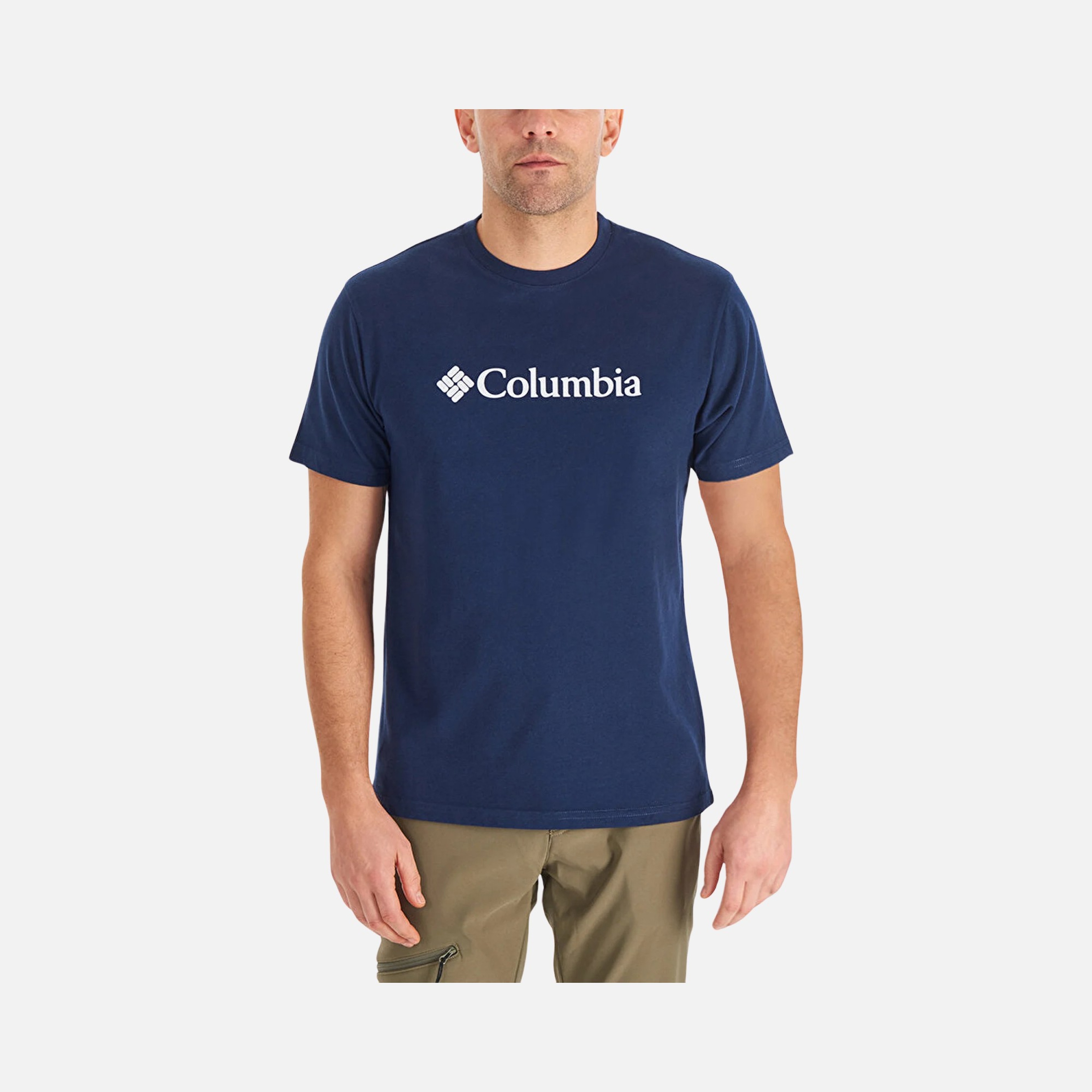 Columbia CSC Basic Big Logo Brushed Short-Sleeve Erkek Tişört