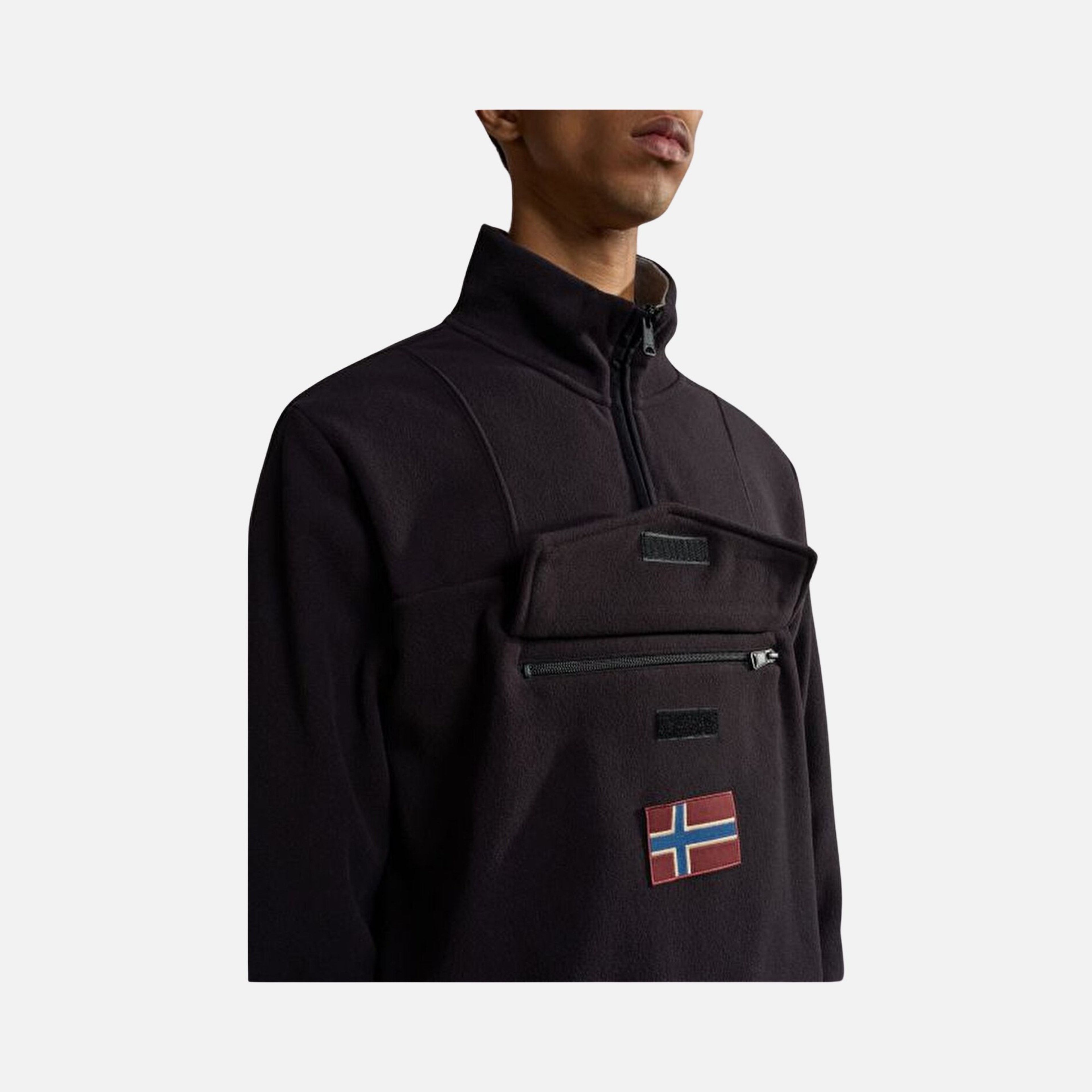 Napapijri Sportswear Burgee Half-Zip Erkek Sweatshirt