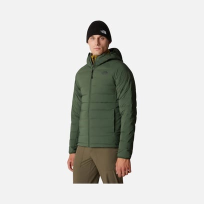 North Face Belleview Stretch Goose Down 600 Full-Zip Hoodie Erkek Mont