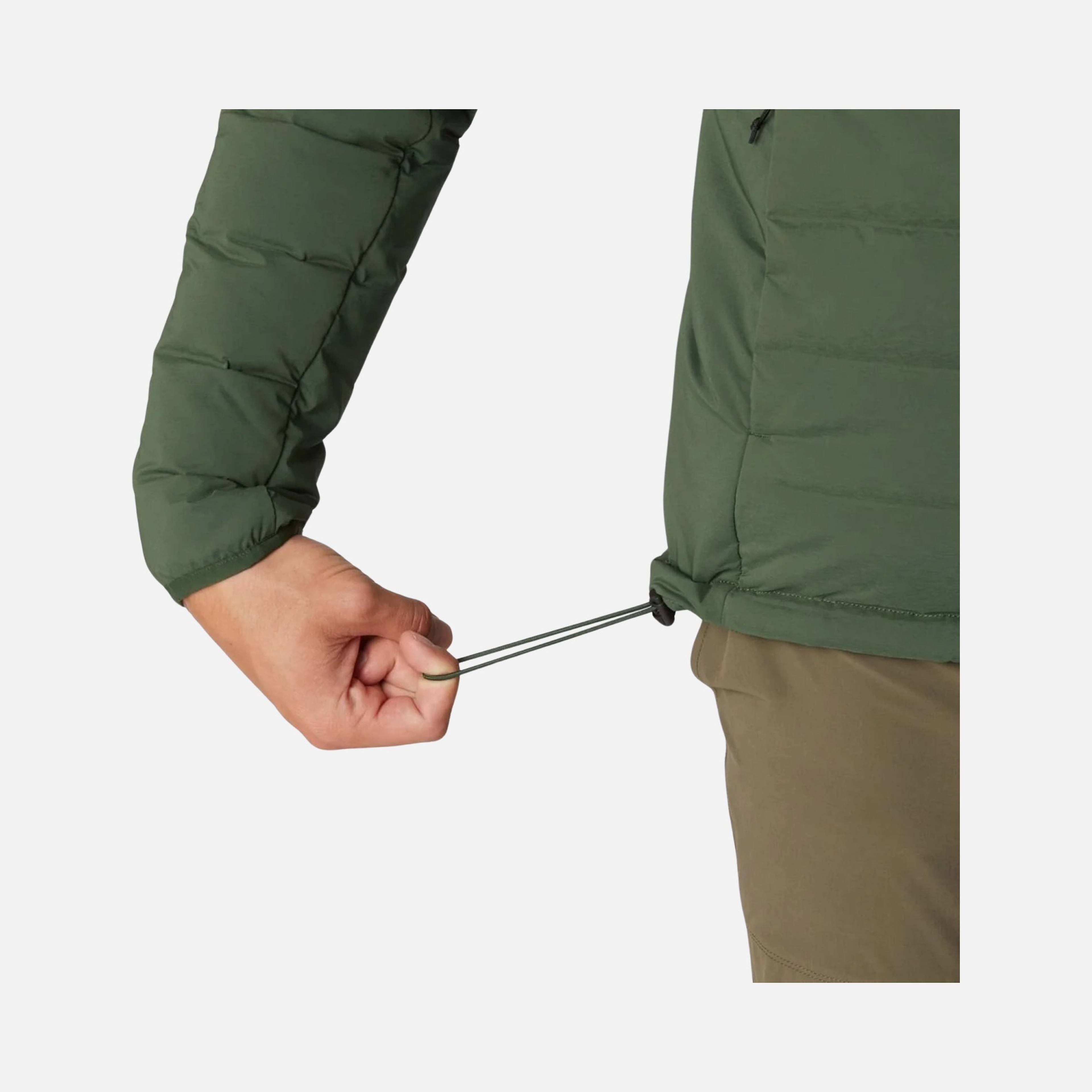 North Face Belleview Stretch Goose Down 600 Full-Zip Hoodie Erkek Mont