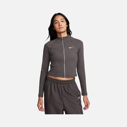 Nike Sportswear Trend Ribbed Full-Zip Kadın Ceket