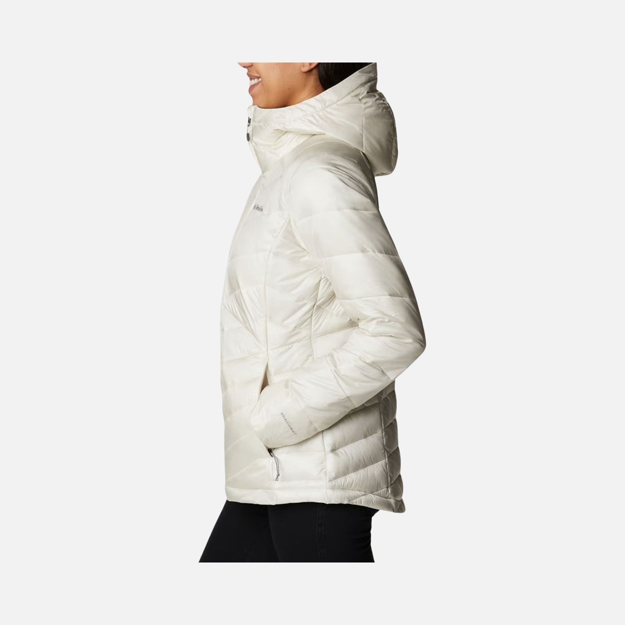 極美品 クレージュ ブルゾン ロゴ アイボリー 40 Columbia Sportswear WK7102 Joy Peak Full-Zip Hoodie Kadın Mont