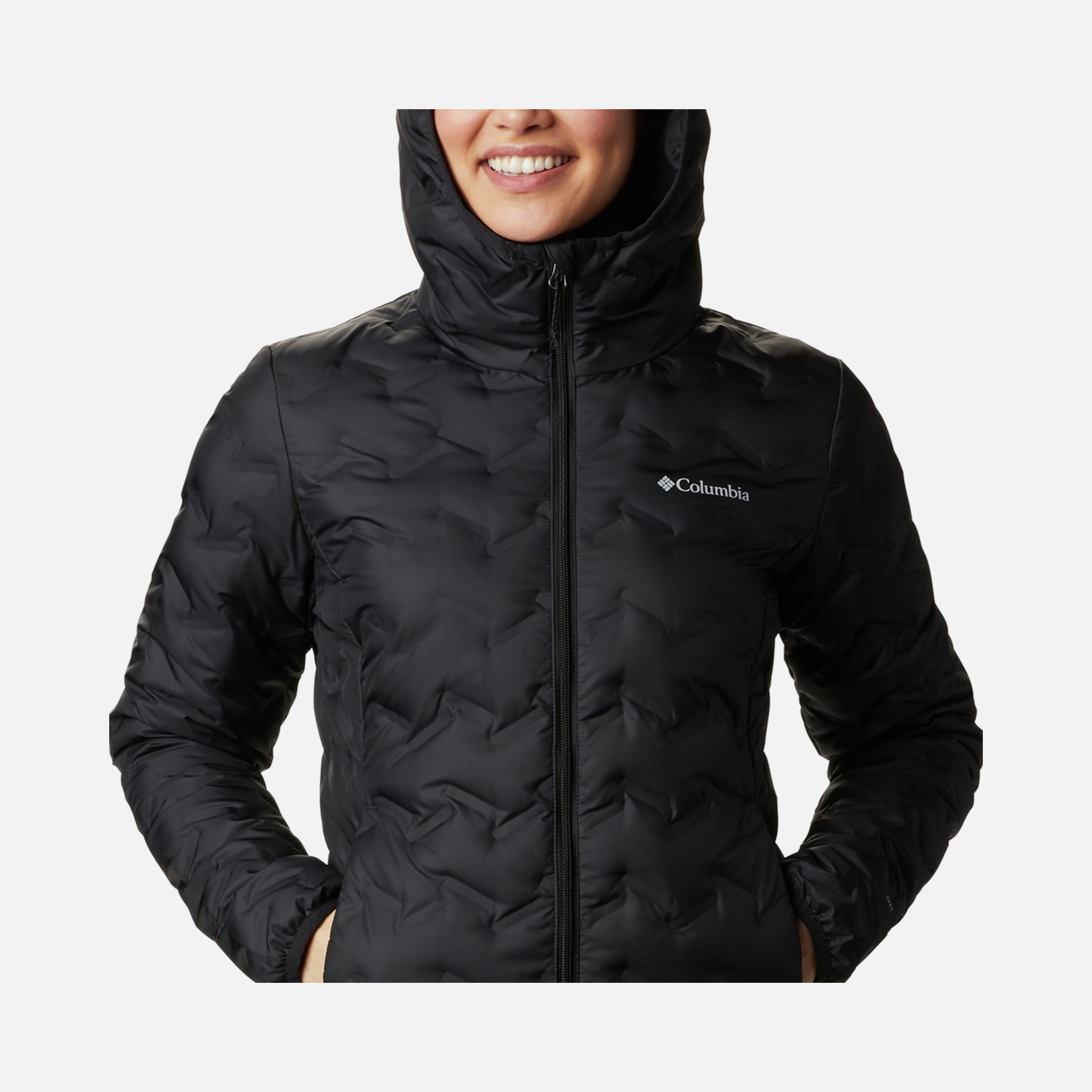 Columbia Delta Ridge Long Down Hooded Kadın Mont