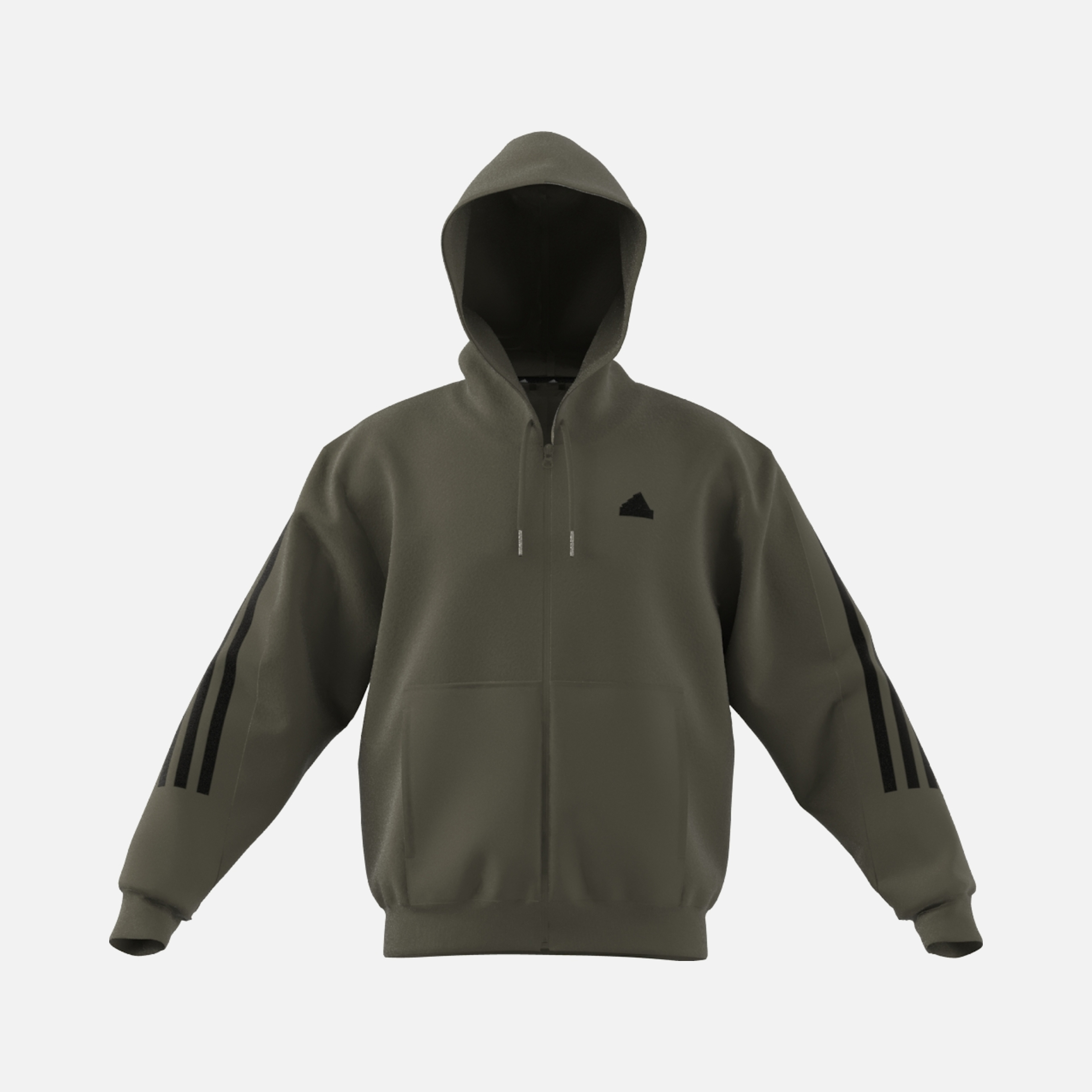 adidas Sportswear Future Icons 3-Stripes Full-Zİp Hoodie Erkek Ceket