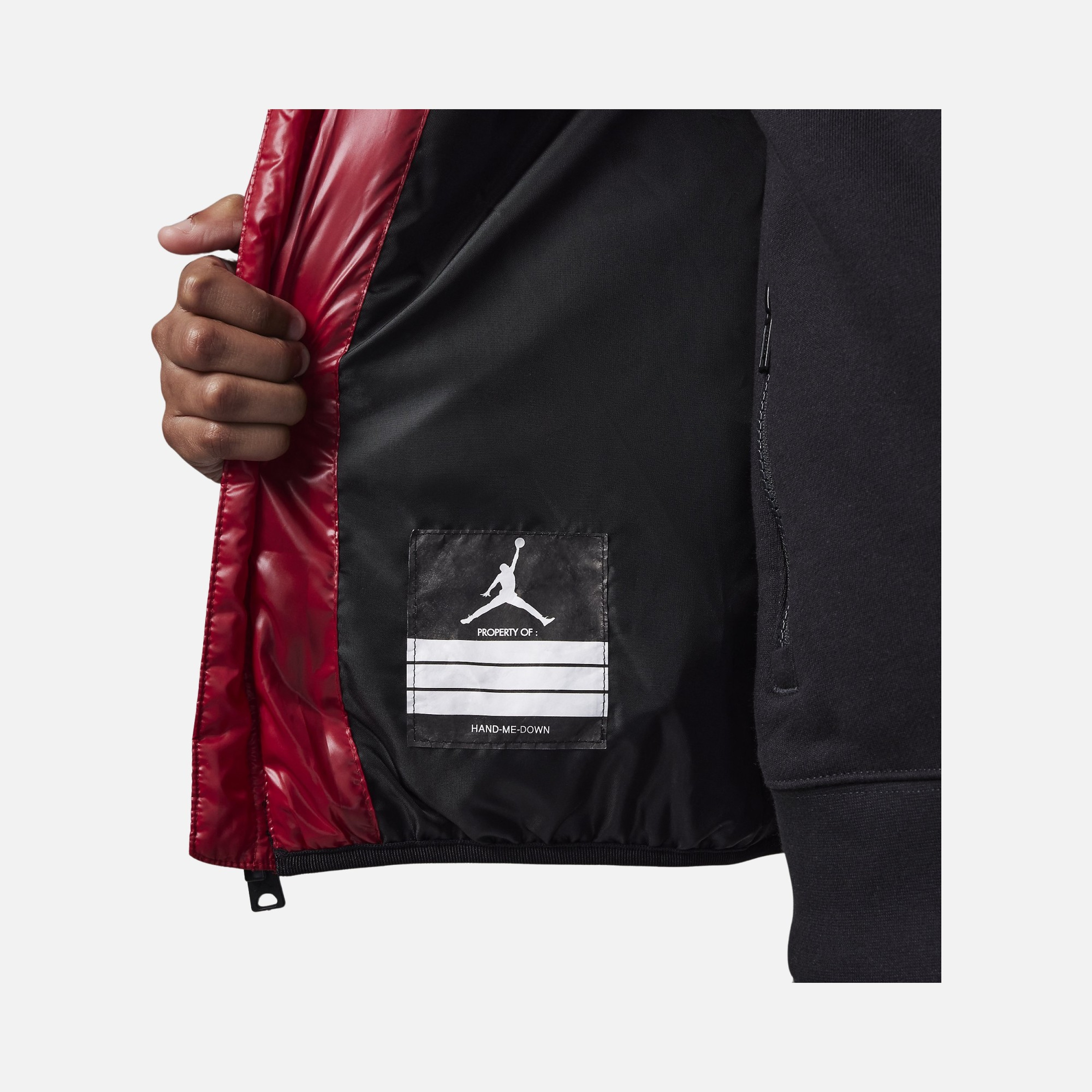 Nike Jordan Blocked MW Down Full-Zip Hoodie Çocuk Mont