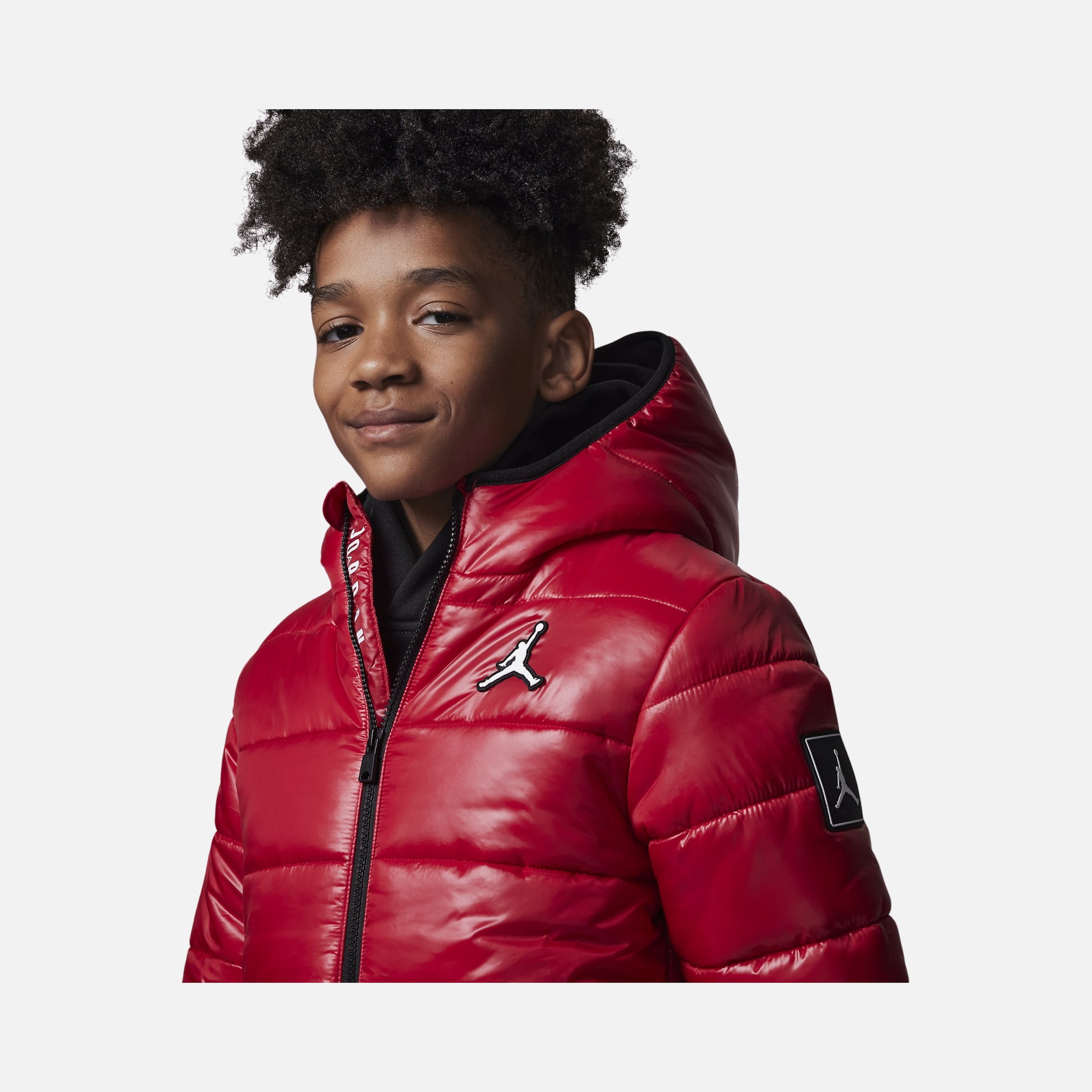 Nike Jordan Blocked MW Down Full-Zip Hoodie Çocuk Mont