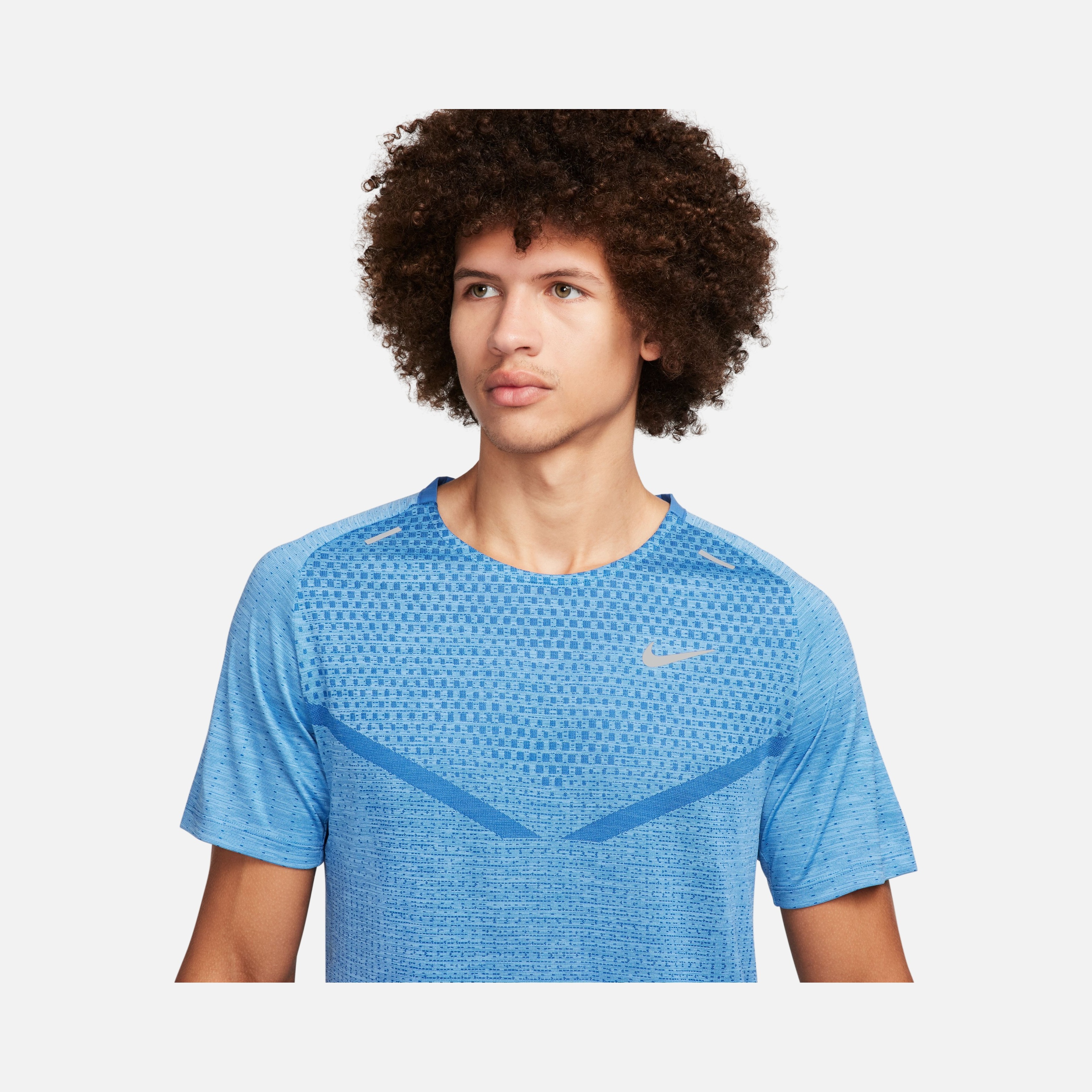 Nike Dri-Fit ADV TechKnit Ultra Running Short-Sleeve Erkek Tişört