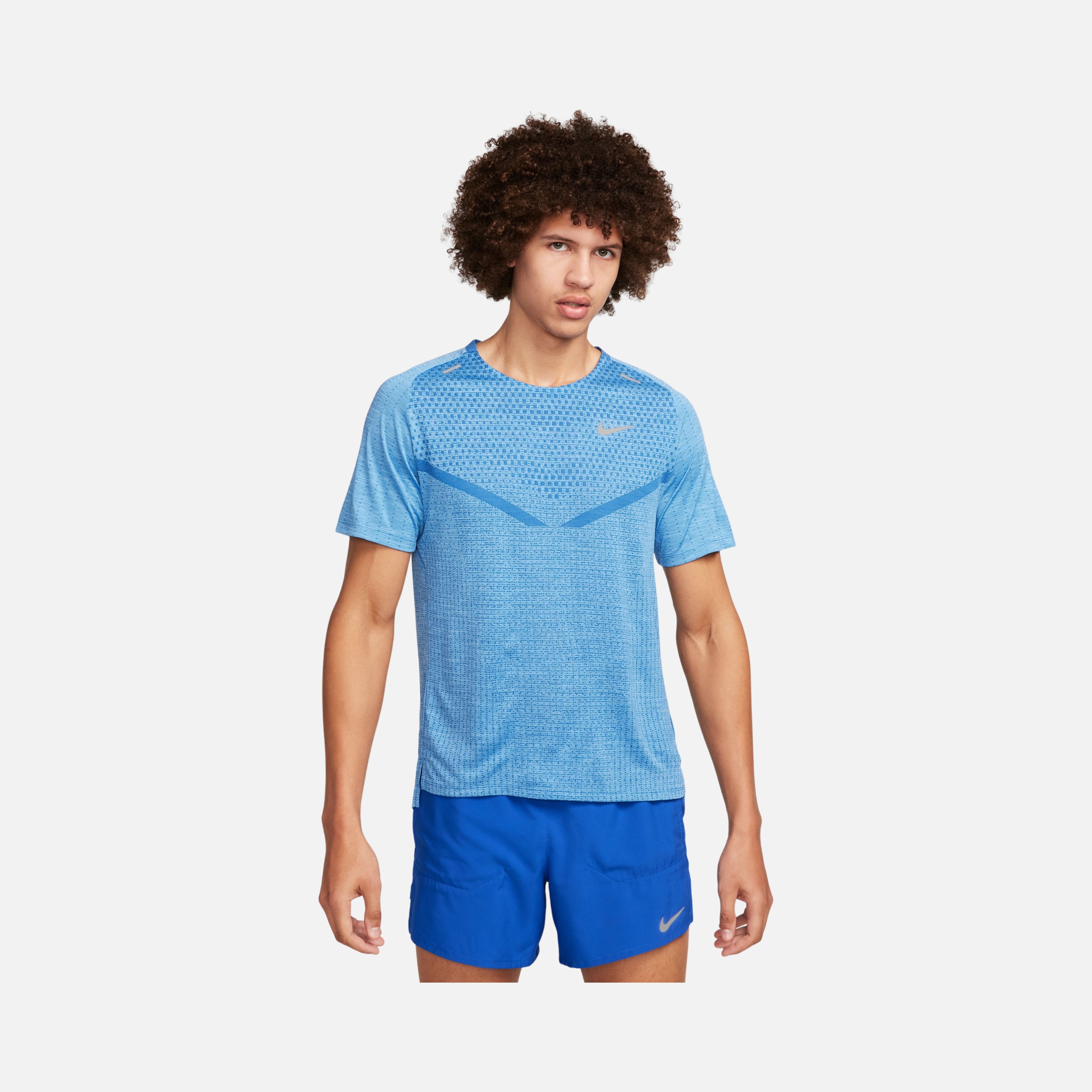 Nike Dri-Fit ADV TechKnit Ultra Running Short-Sleeve Erkek Tişört