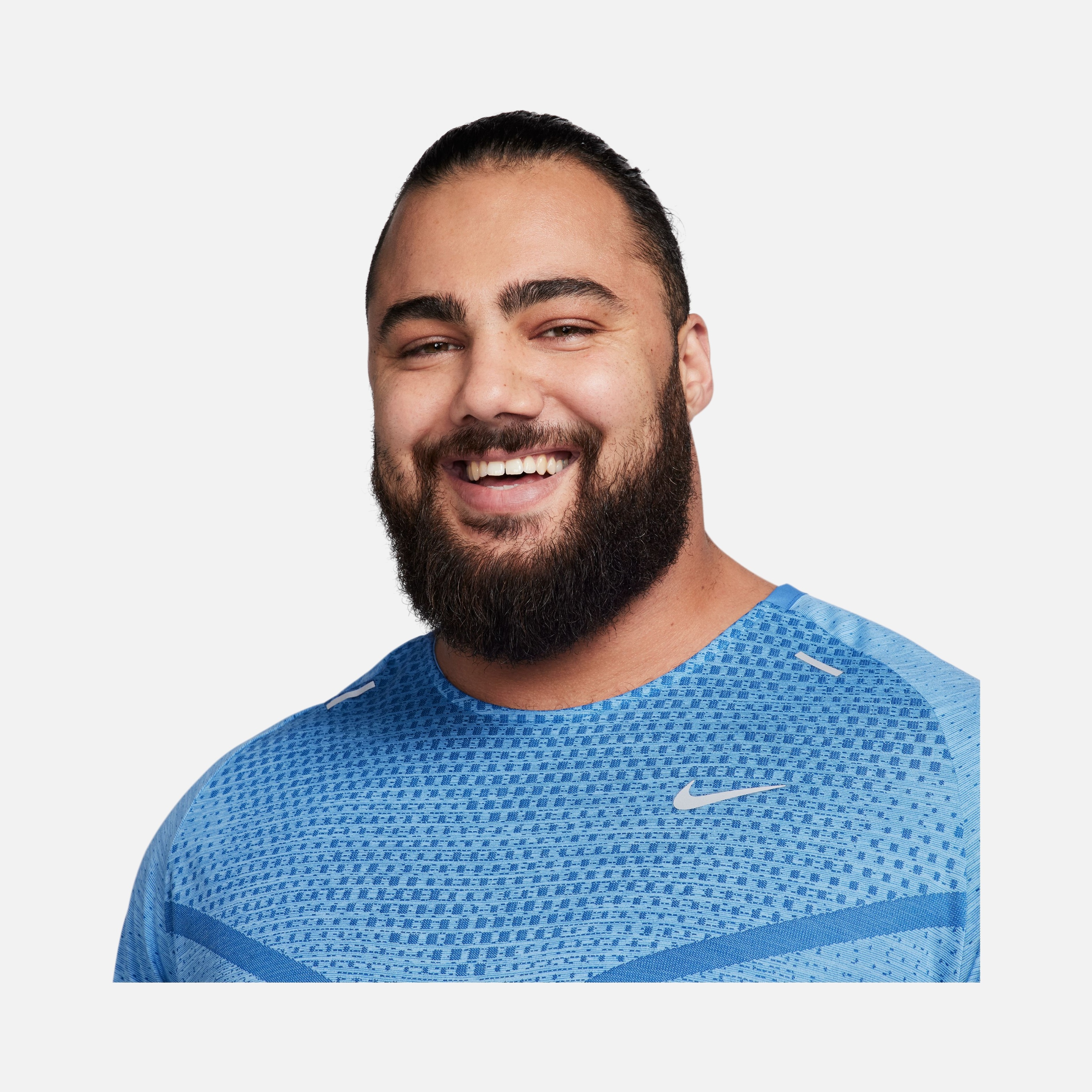 Nike Dri-Fit ADV TechKnit Ultra Running Short-Sleeve Erkek Tişört