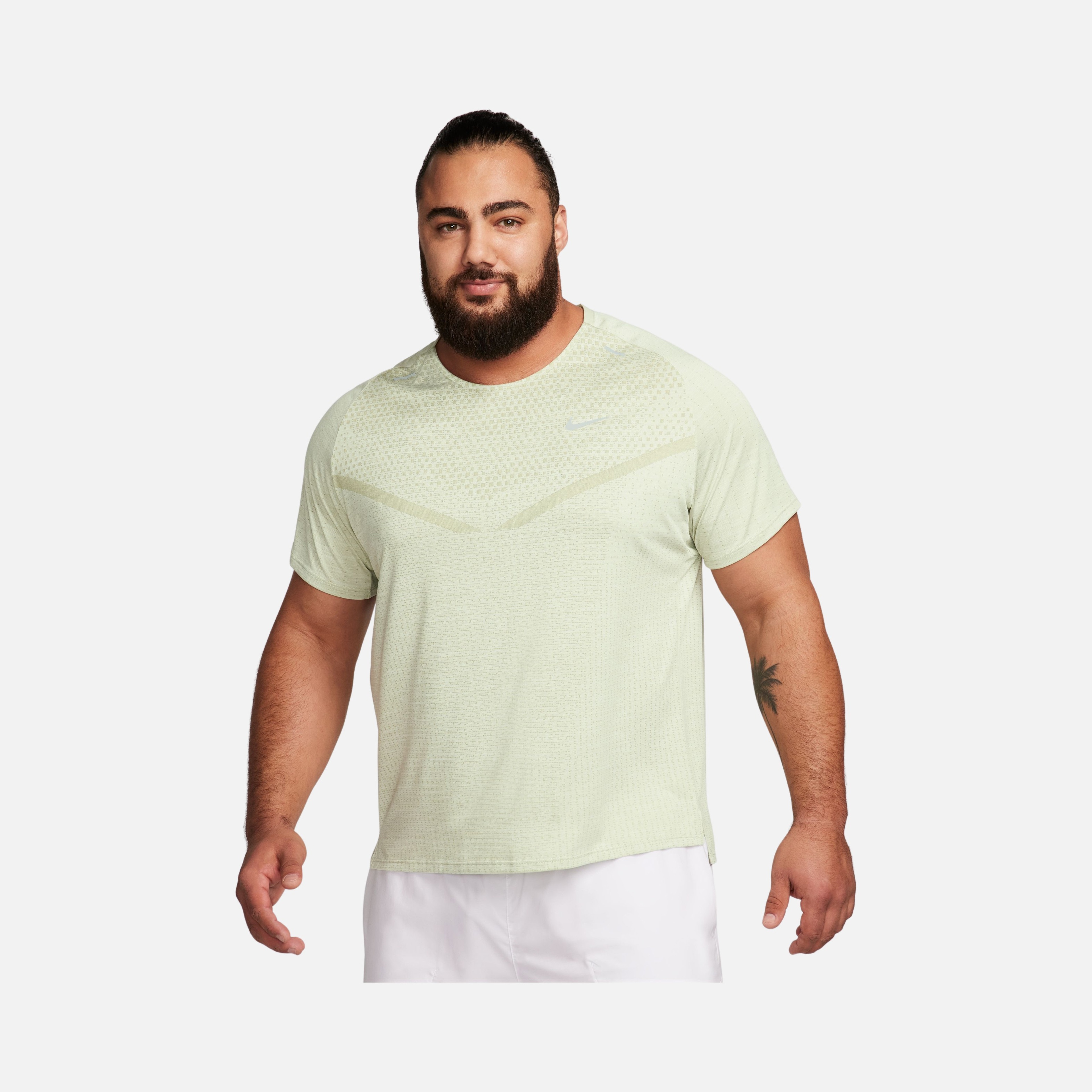 Nike Dri-Fit ADV TechKnit Ultra Running Short-Sleeve Erkek Tişört