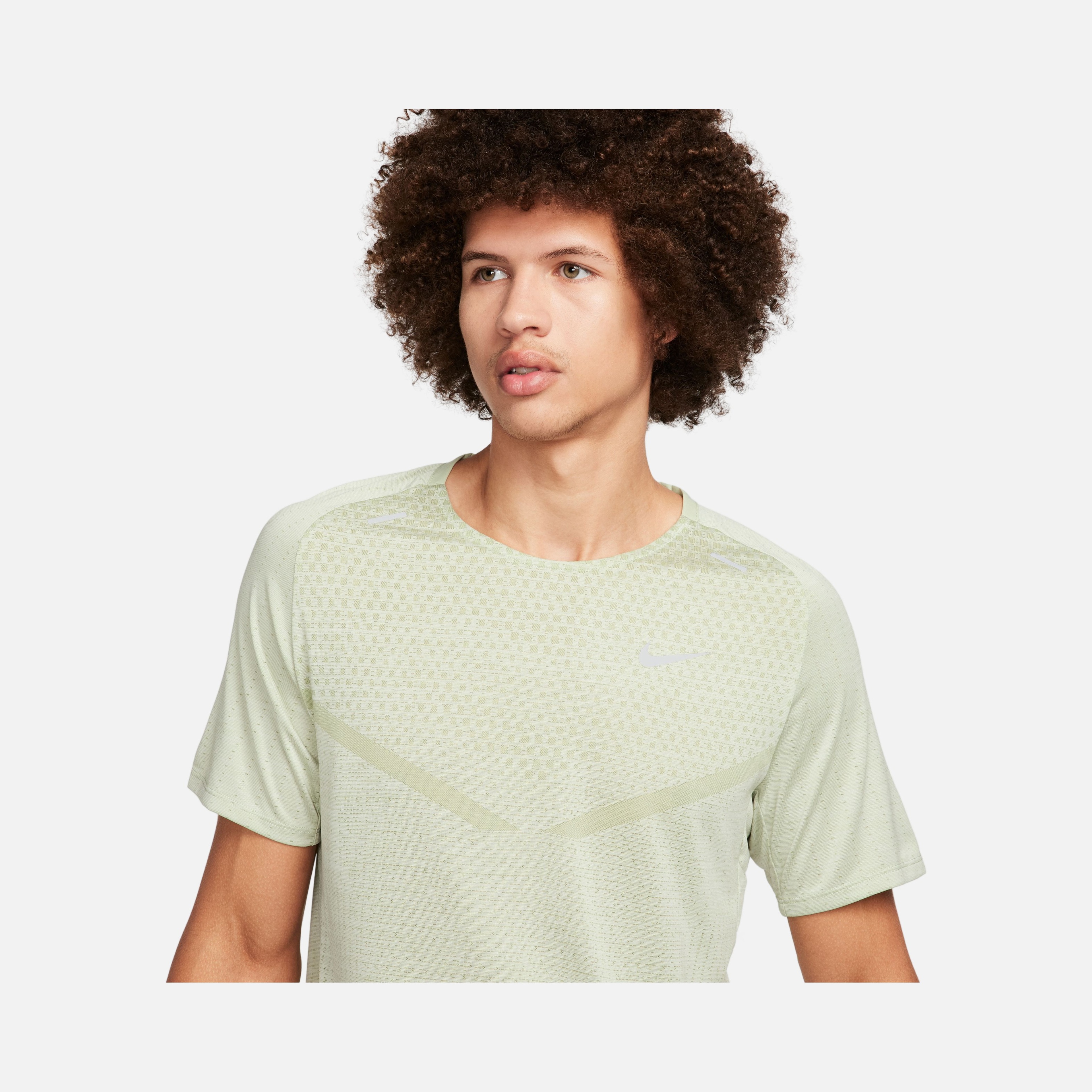 Nike Dri-Fit ADV TechKnit Ultra Running Short-Sleeve Erkek Tişört
