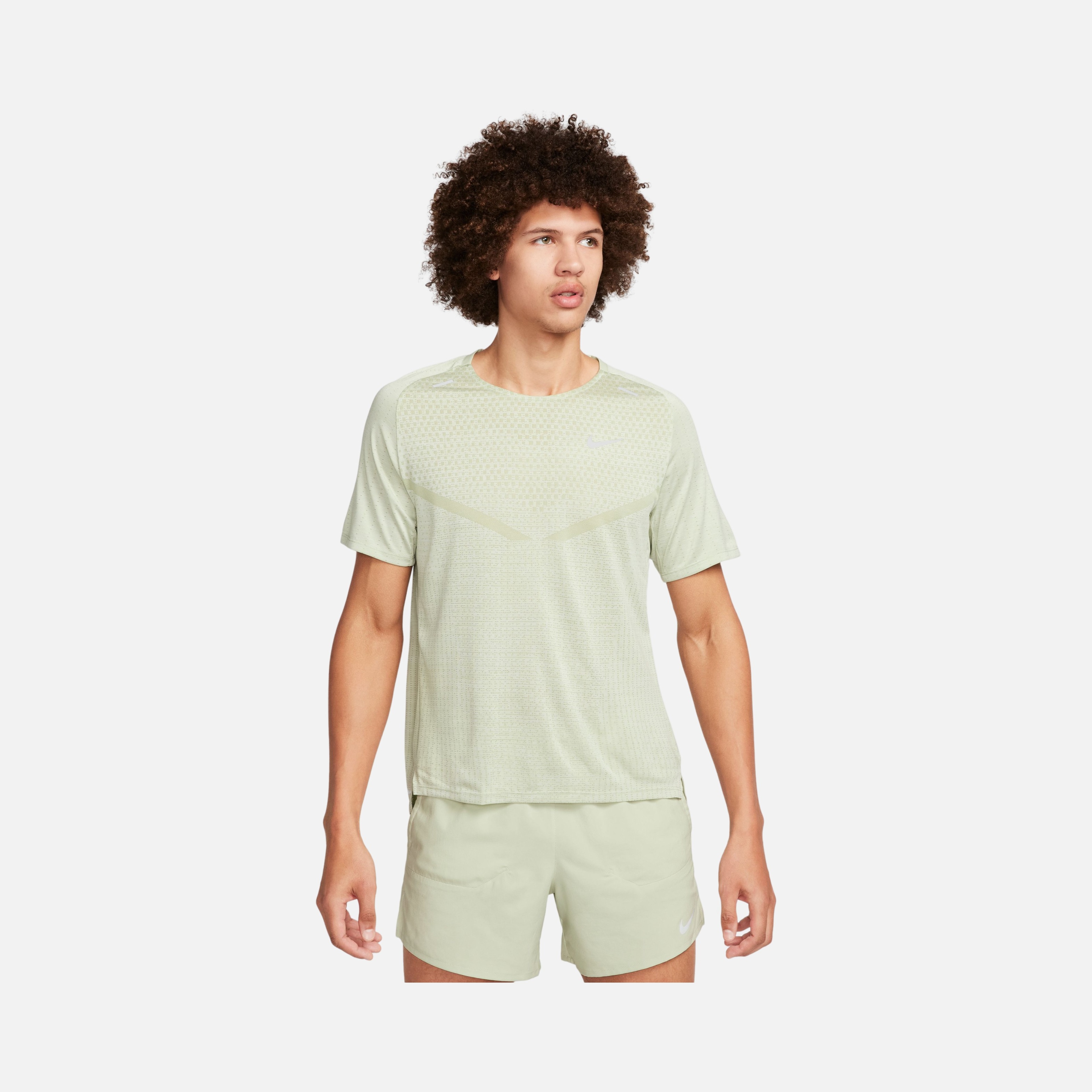 Nike Dri-Fit ADV TechKnit Ultra Running Short-Sleeve Erkek Tişört