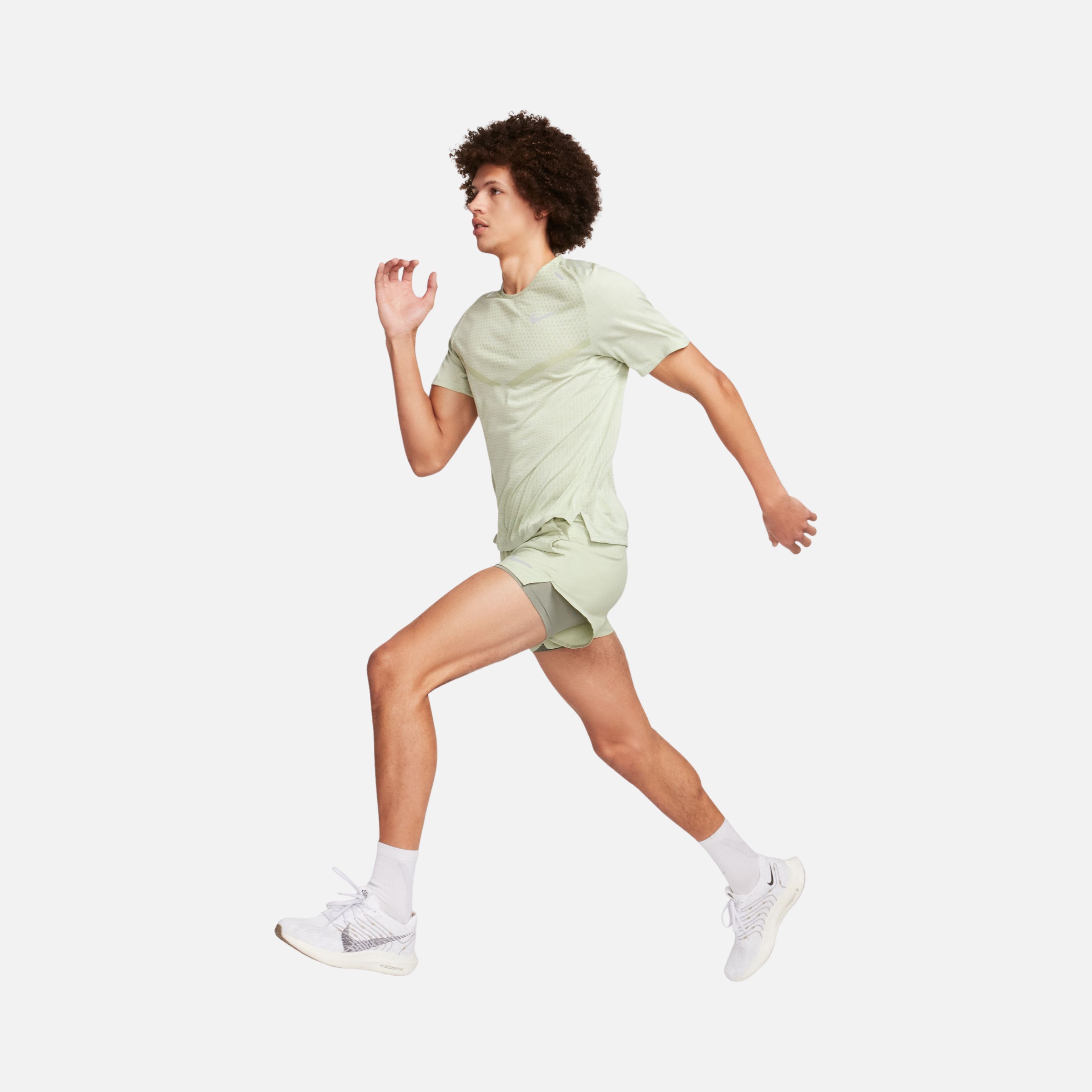 Nike Dri-Fit ADV TechKnit Ultra Running Short-Sleeve Erkek Tişört