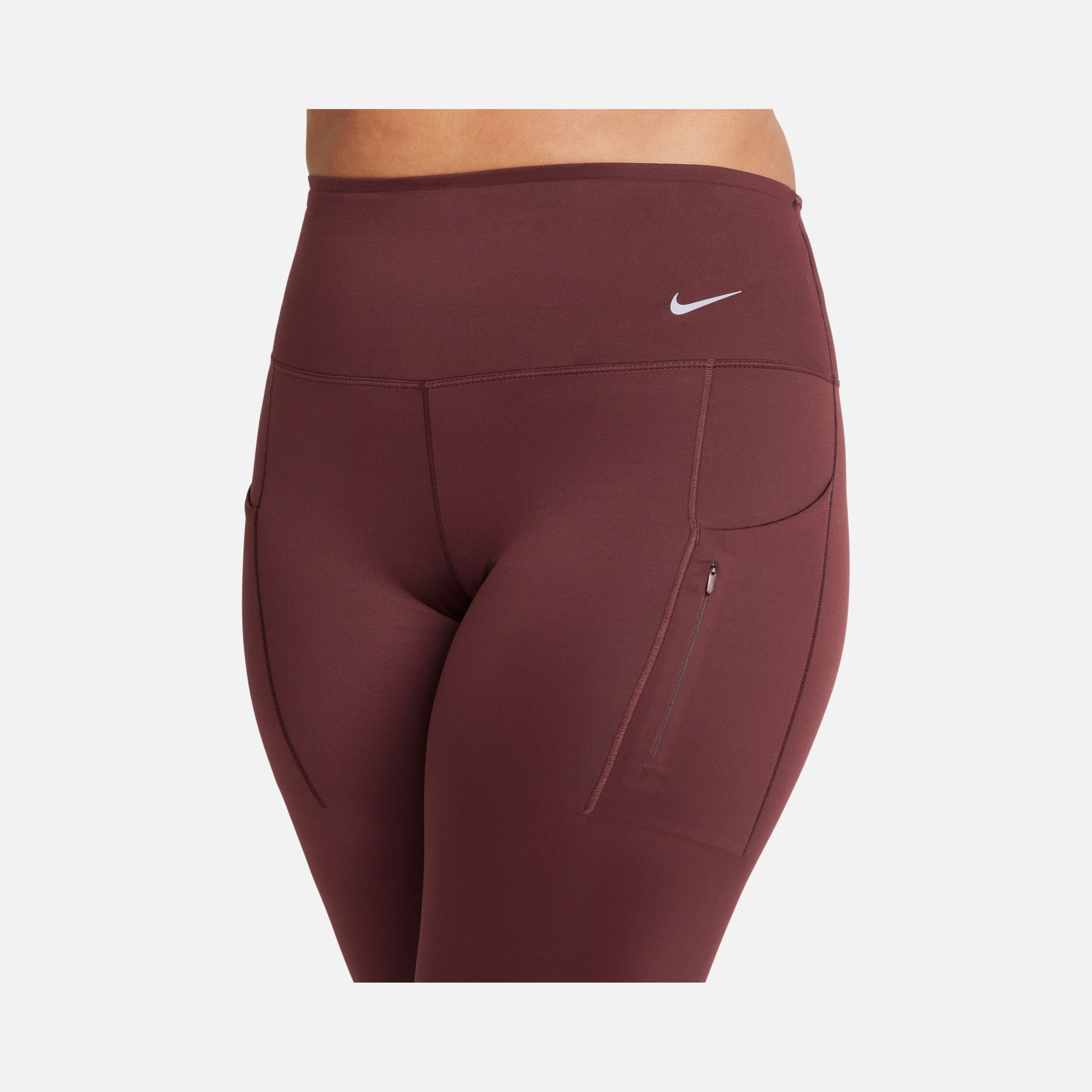 Nike Go Firm-Support High-Waisted With Pockets Running Kadın Tayt