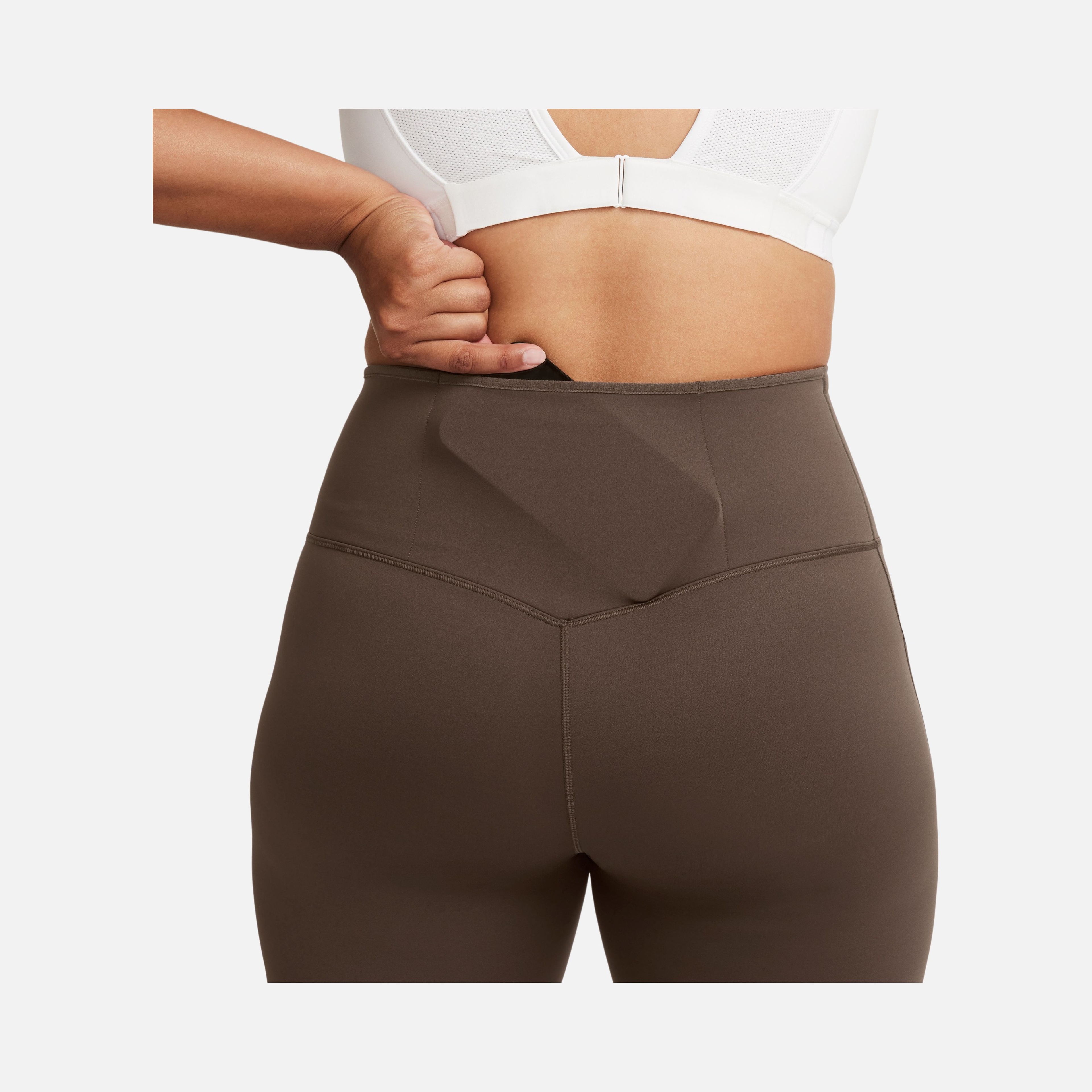 Nike Go Firm-Support High-Waisted With Pockets Running Kadın Tayt