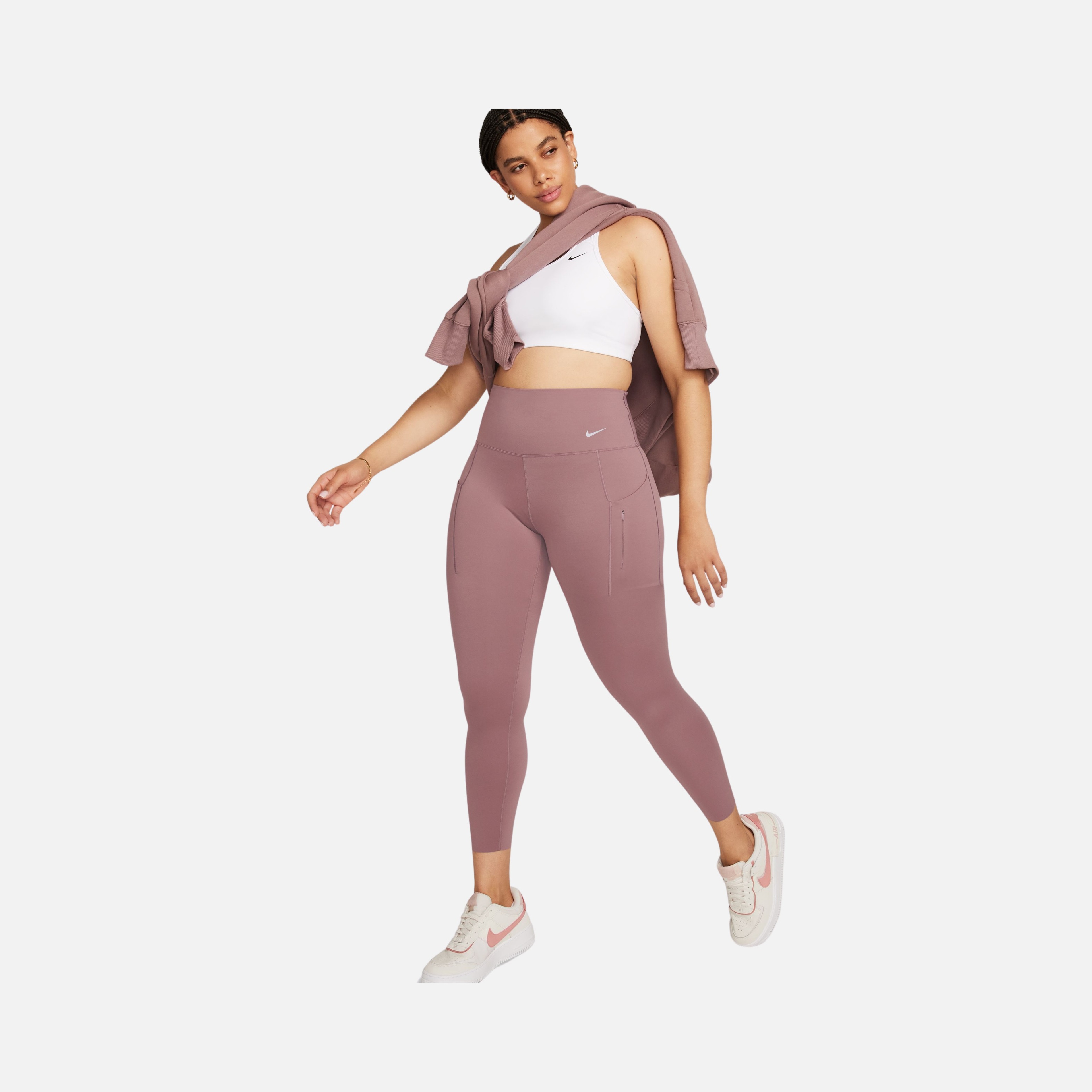 Nike Dri-Fit Go Firm-Support High-Waisted 7/8 Running Kadın Tayt