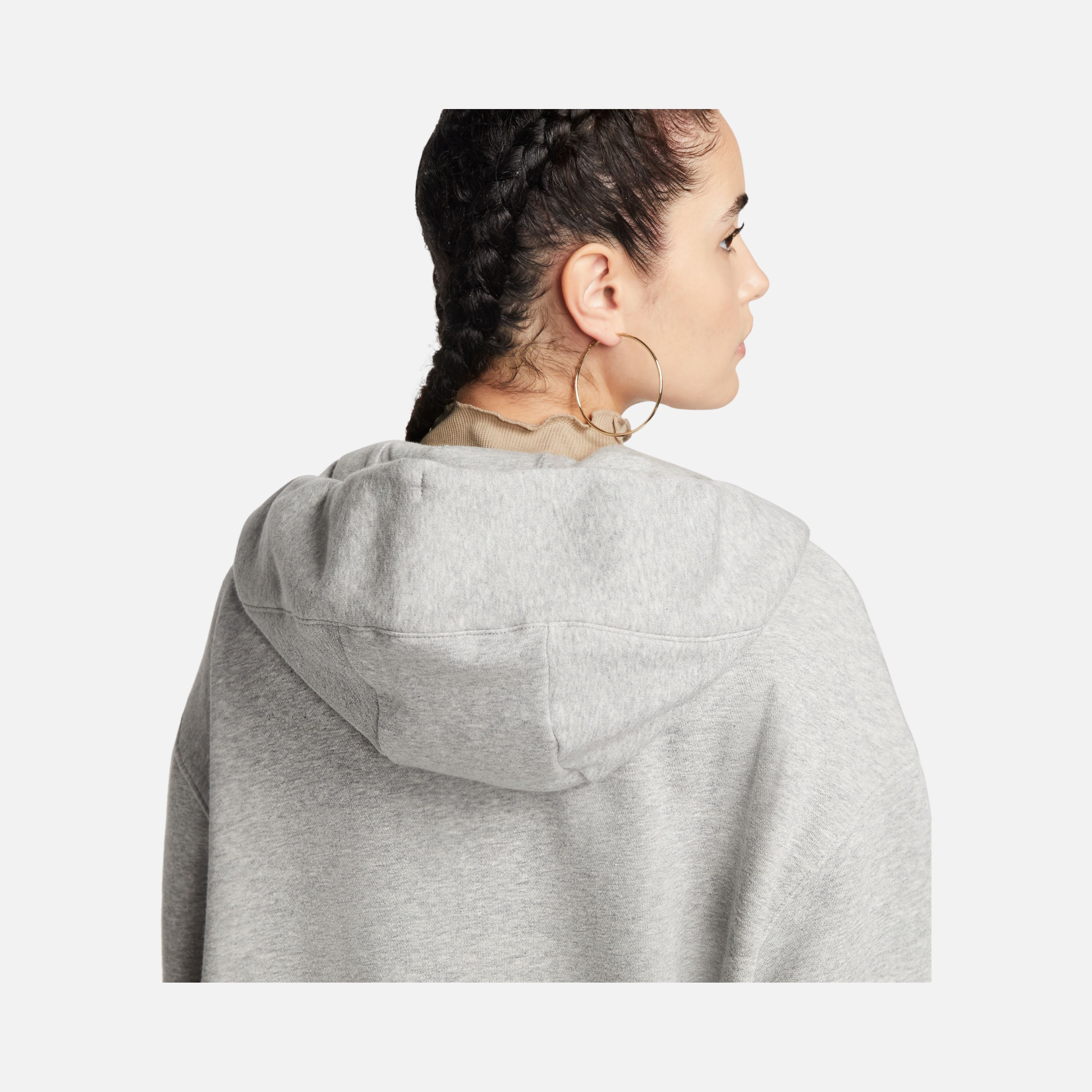 Nike Sportswear Phoenix Fleece Oversized Full-Zip Hoodie Kadın Sweatshirt