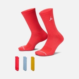 Nike Jordan Everyday Crew (3 Pairs) Unisex Çorap