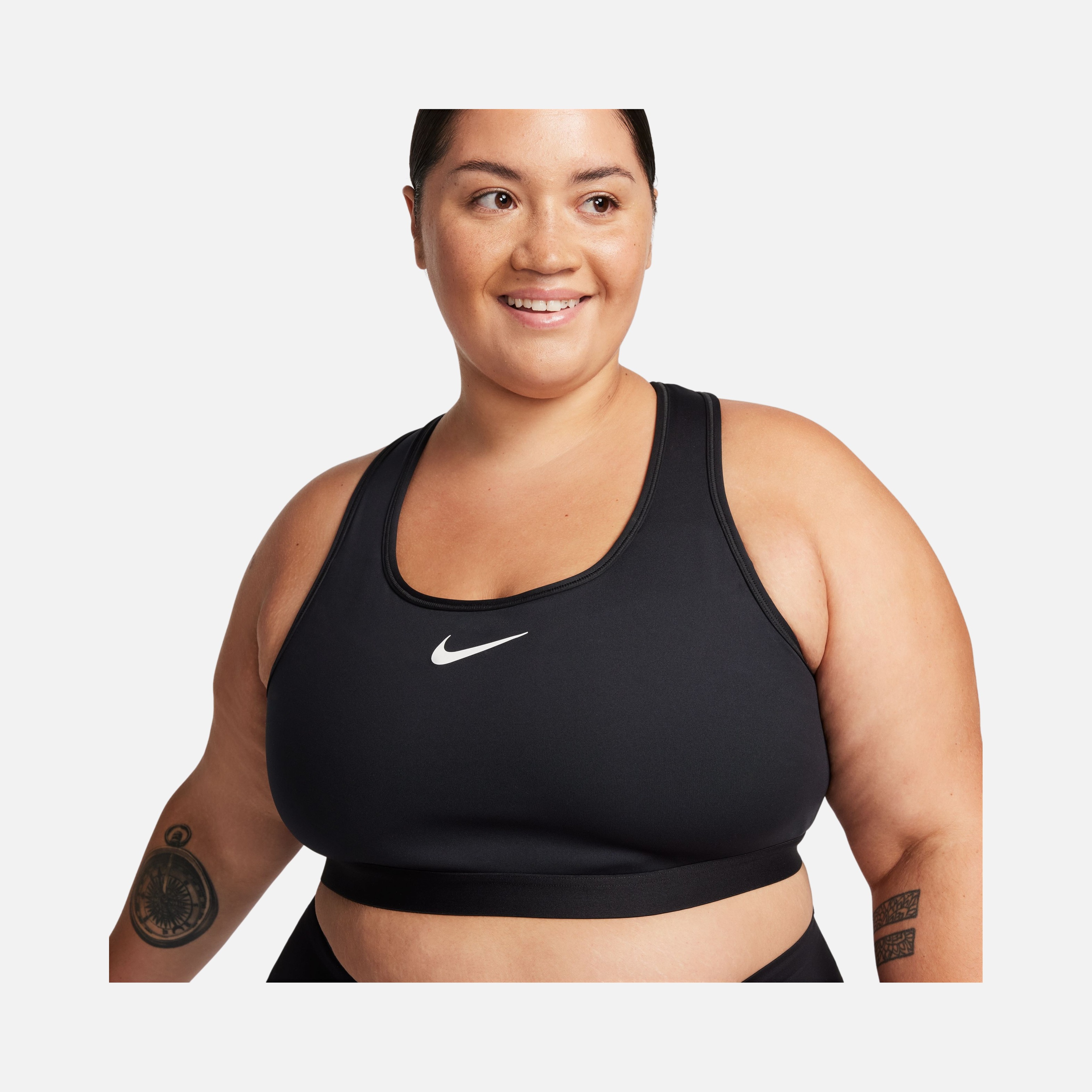 Nike Swoosh High-Support Non-Padded Adjustable Training Kadın Bra