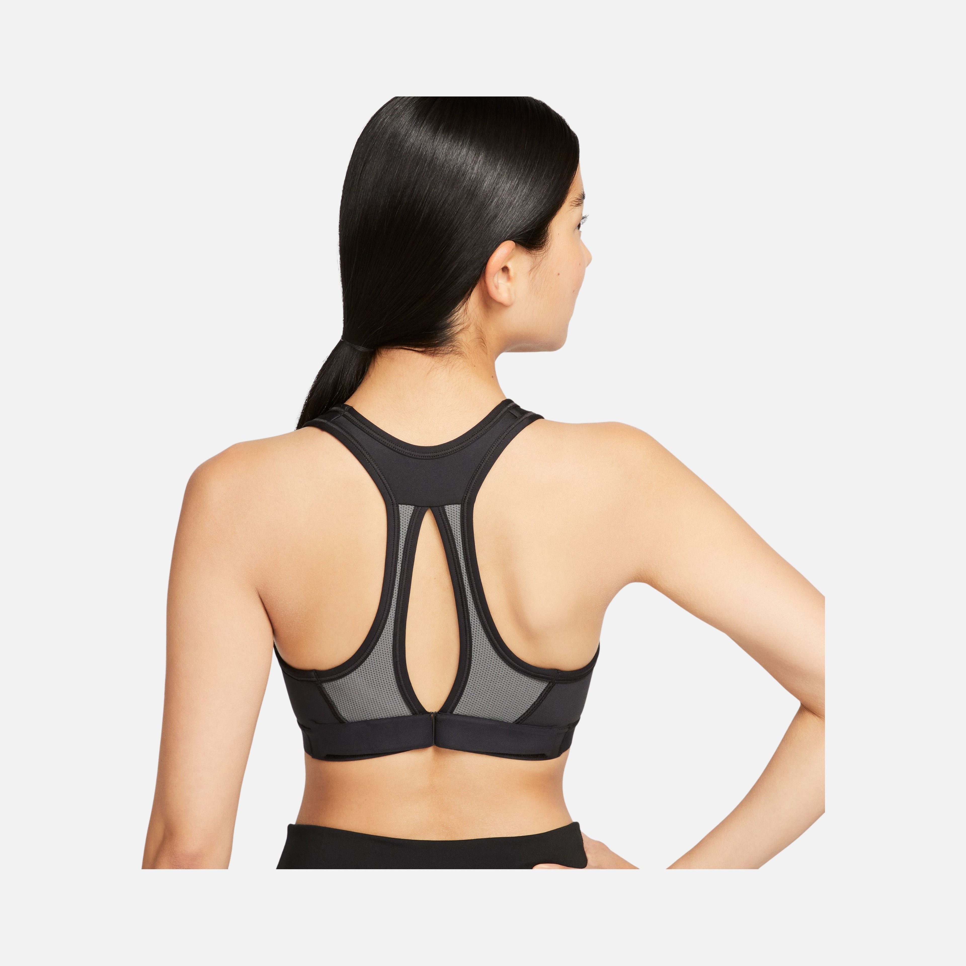 Nike Swoosh High-Support Non-Padded Adjustable Training Kadın Bra