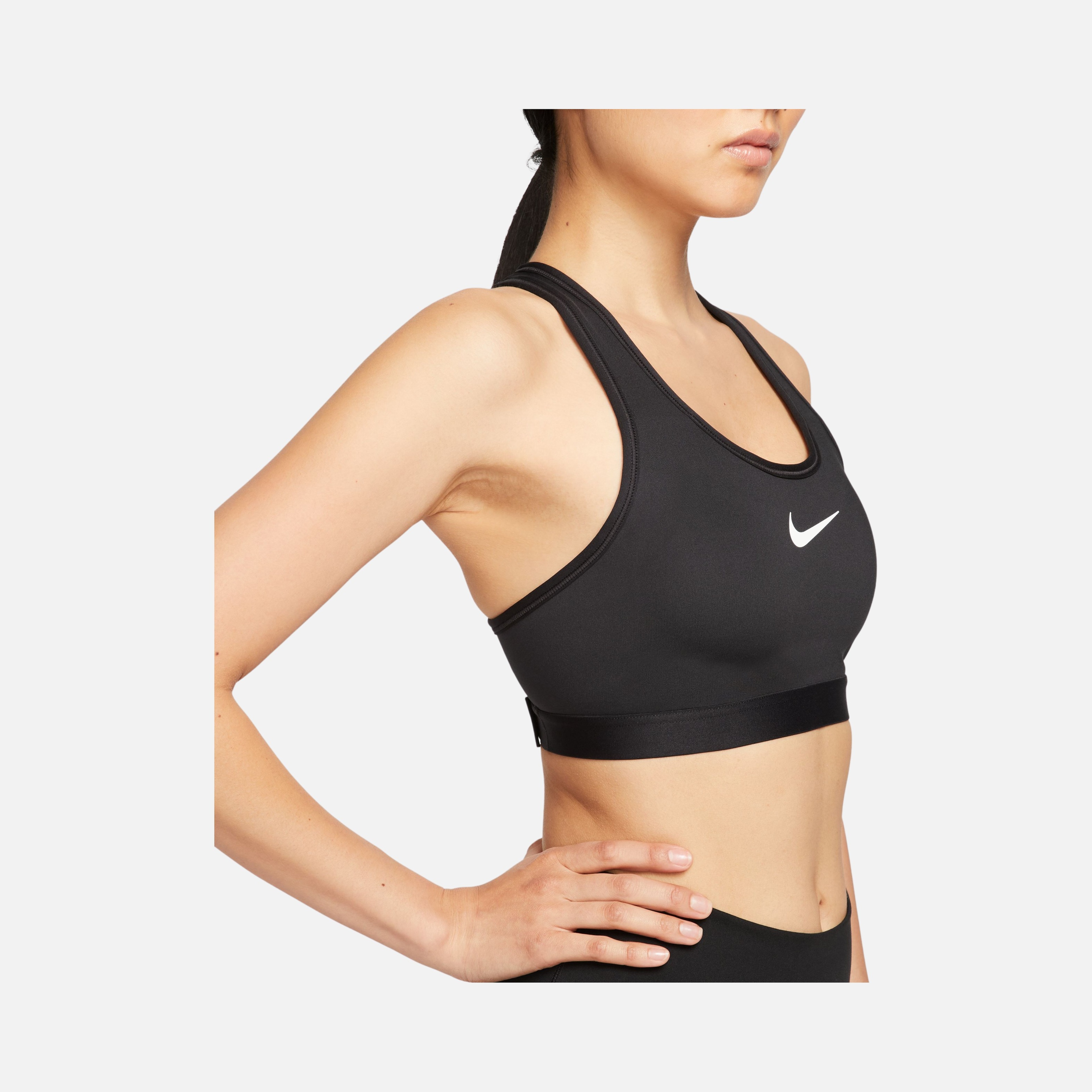 Nike Swoosh High-Support Non-Padded Adjustable Training Kadın Bra