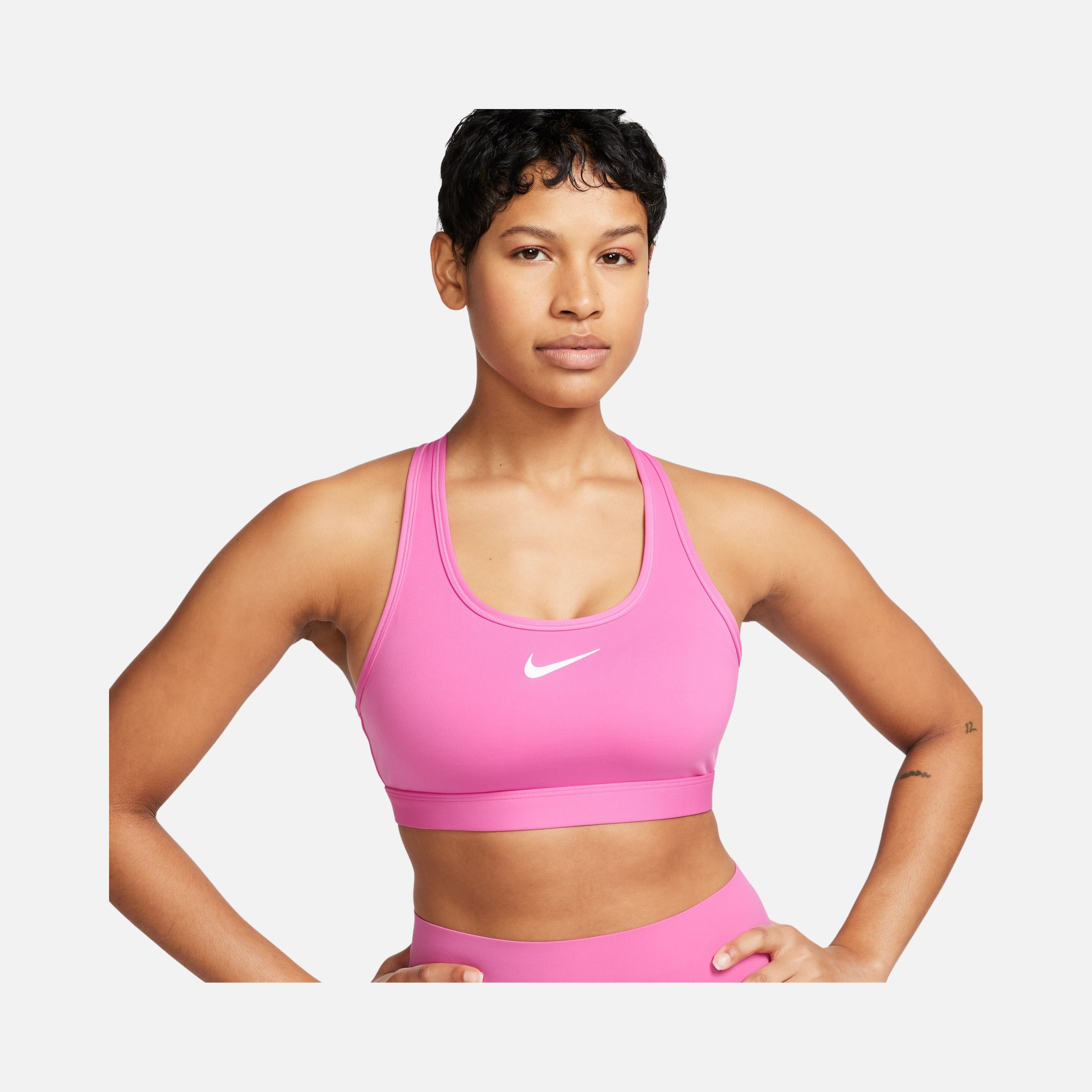 Nike Swoosh Medium Support Padded Training Kadın Bra