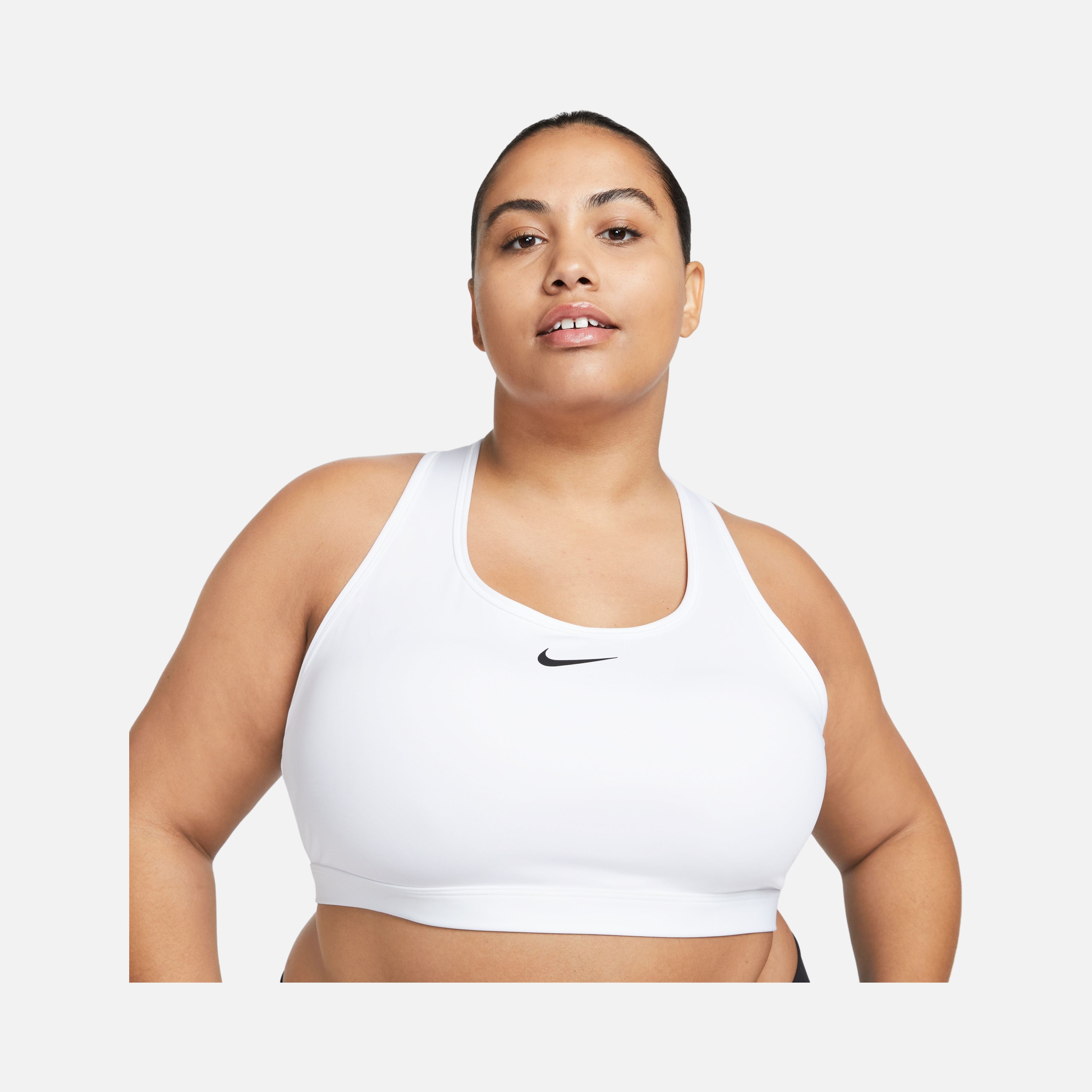 Nike Swoosh Medium-Support Padded Training (Plus Size) Kadın Bra