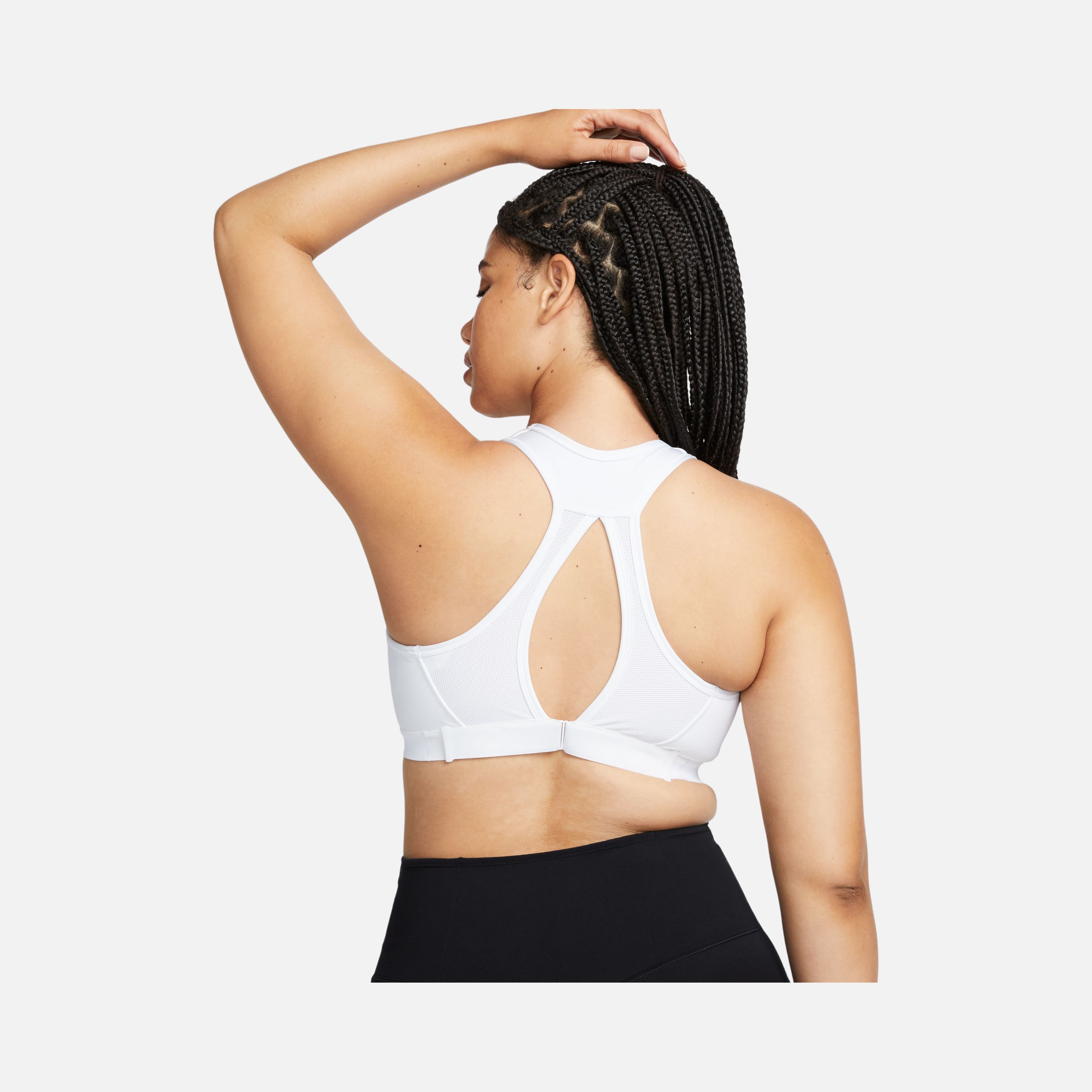 Nike Swoosh High-Support Non-Padded Adjustable Training Kadın Bra