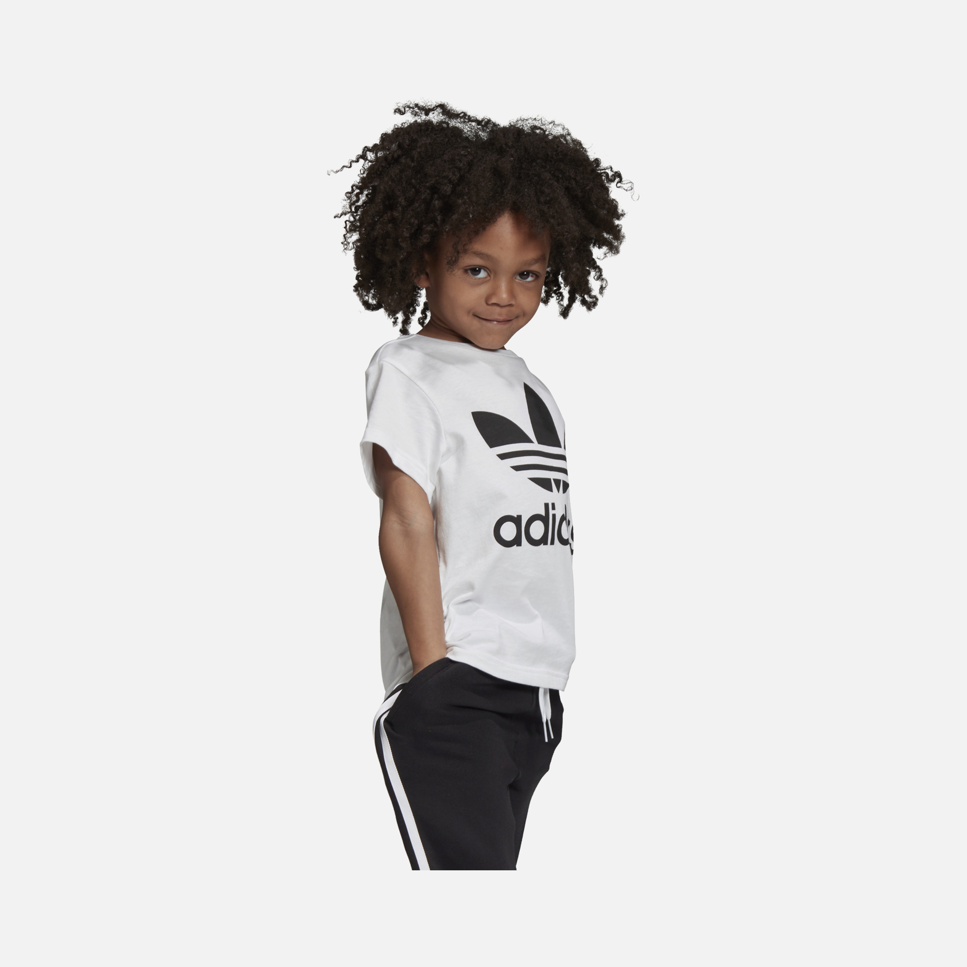 adidas Trefoil Logo Short-Sleeve Çocuk Tişört
