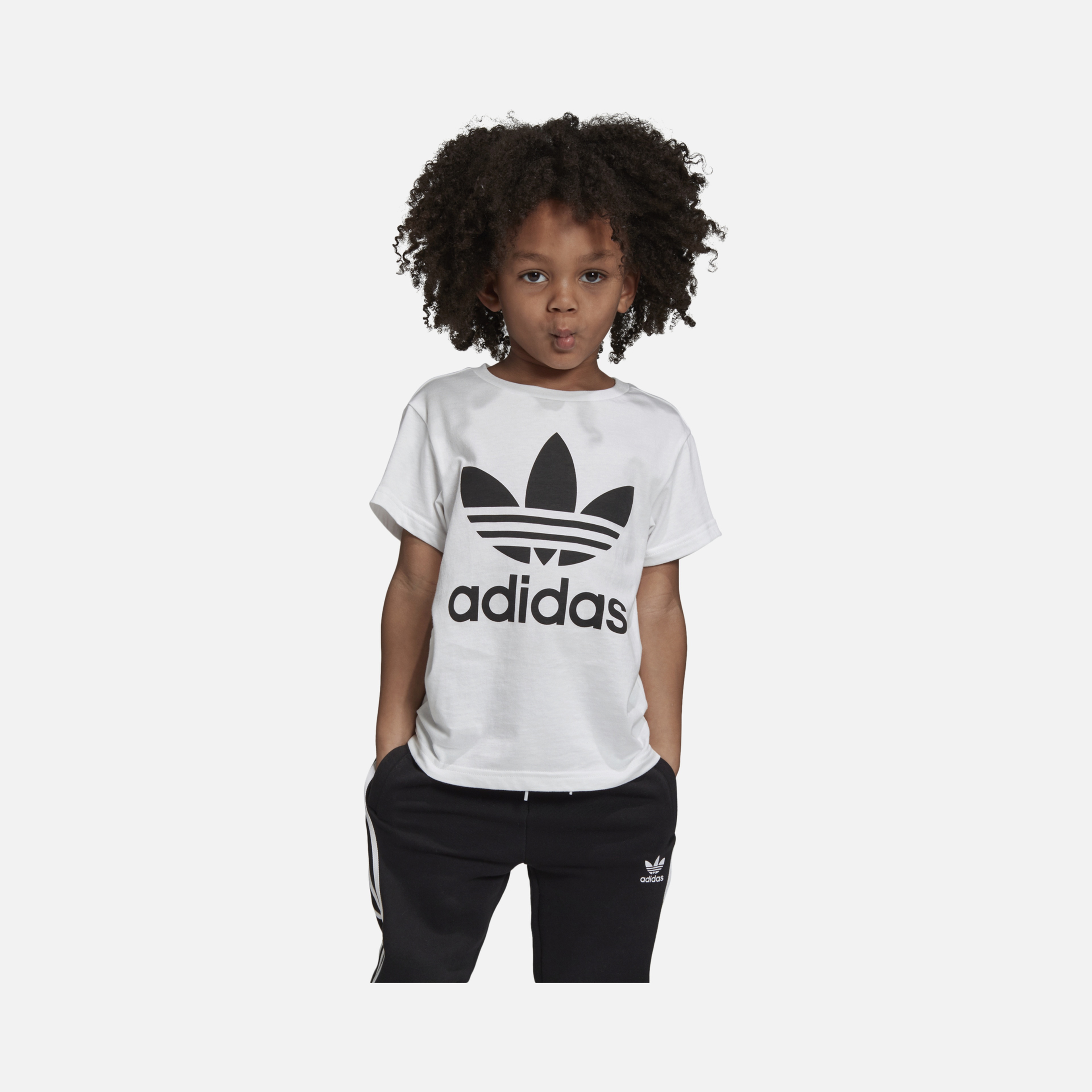 adidas Trefoil Logo Short-Sleeve Çocuk Tişört