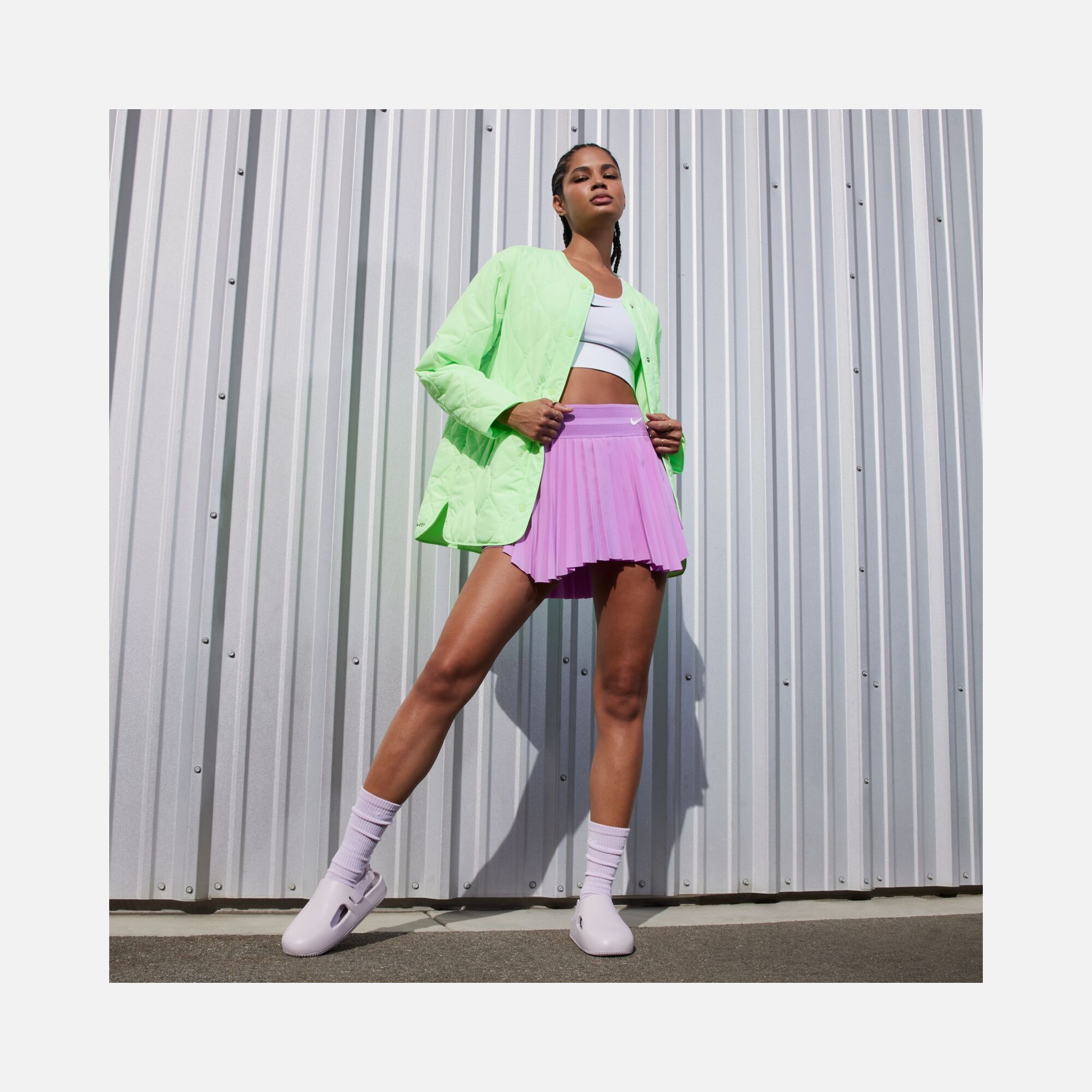 Nike Calm ''Toe Part Closed'' Kadın Terlik