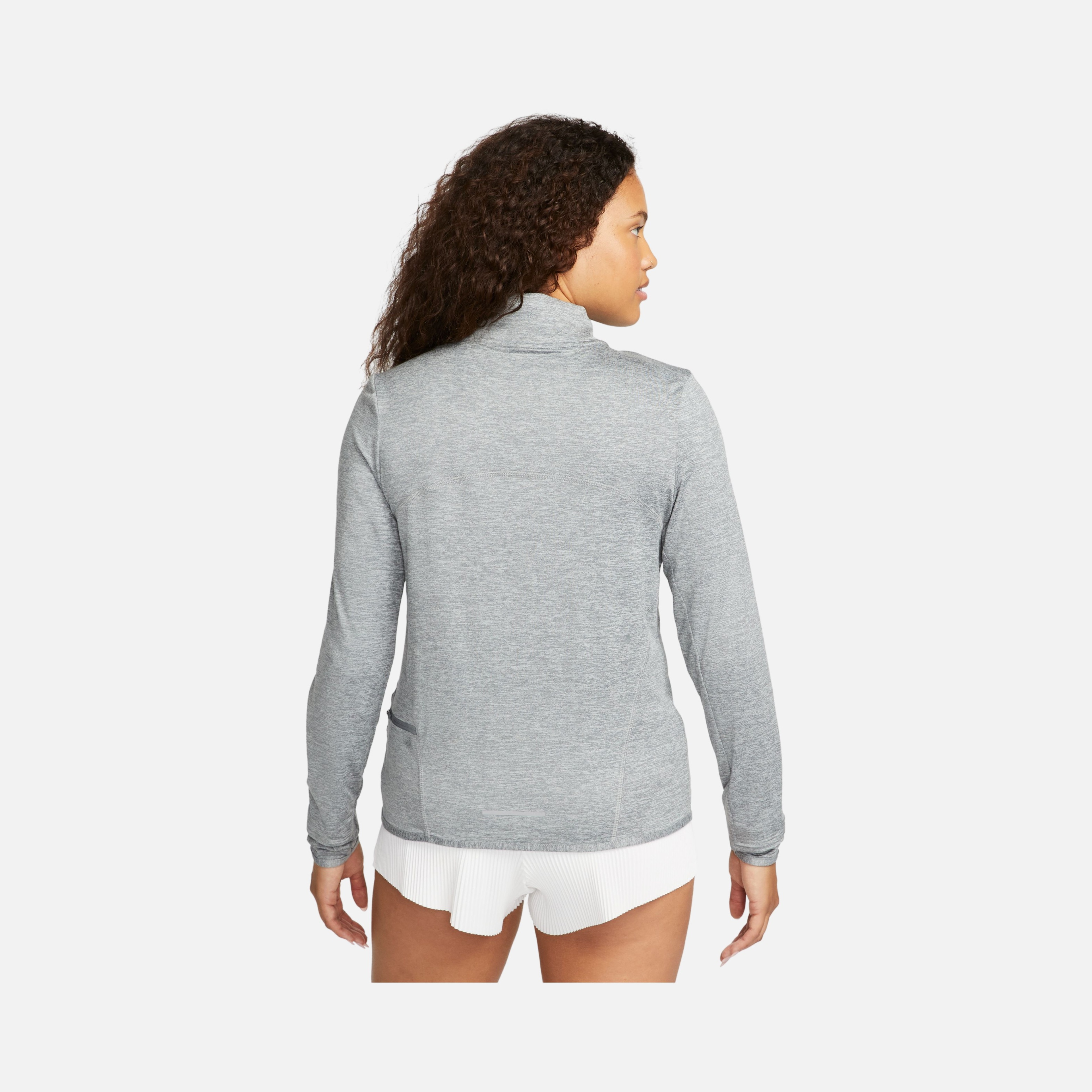 Nike Dri-Fit Swift Element UV 1/4-Zip Running Long-Sleeve Kadın Tişört