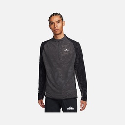 Nike Trail Dri-Fit 1/2-Zip Running Long-Sleeve Erkek Tişört