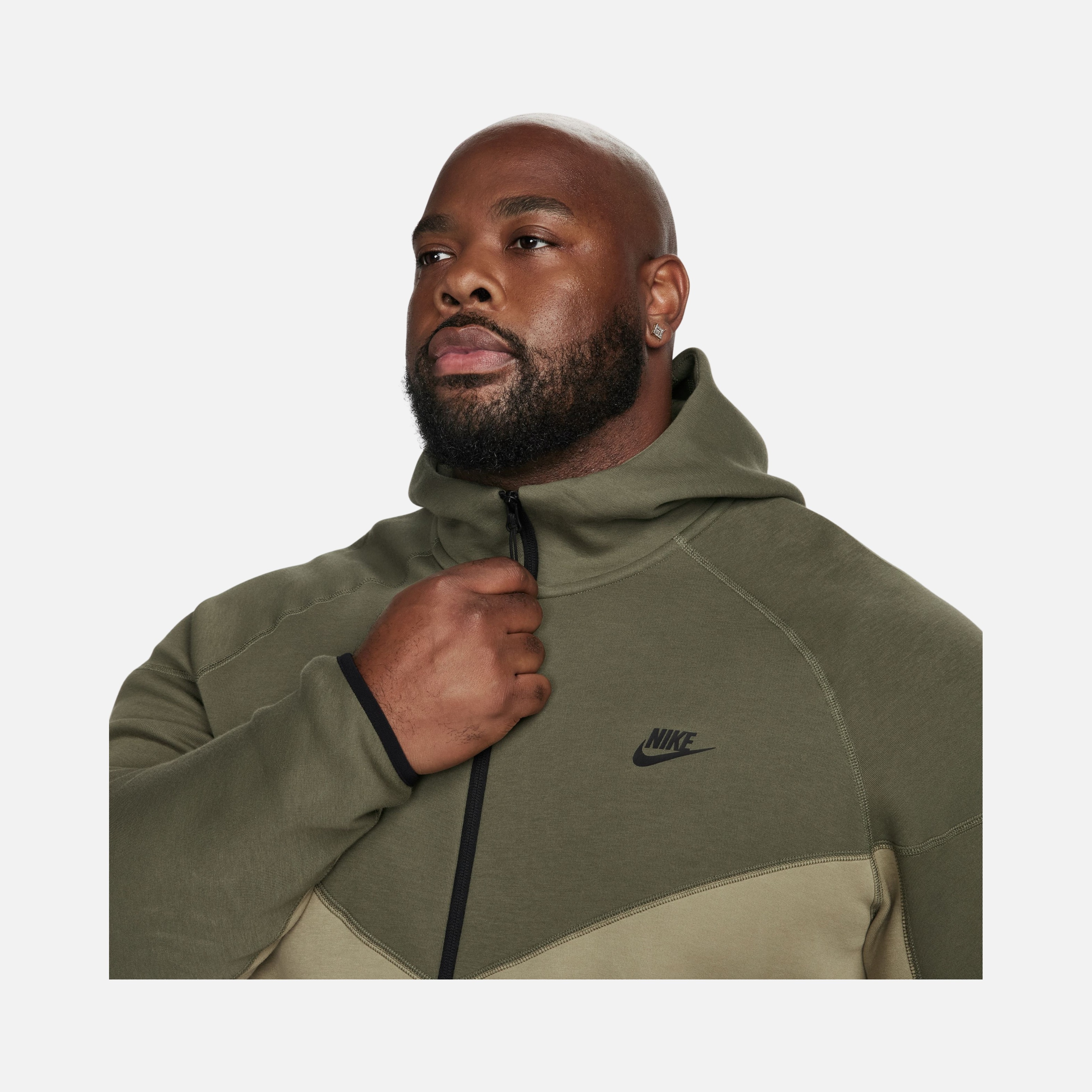 Nike Sportswear Tech Fleece Windrunner Full-Zip Hoodie Erkek Sweatshirt