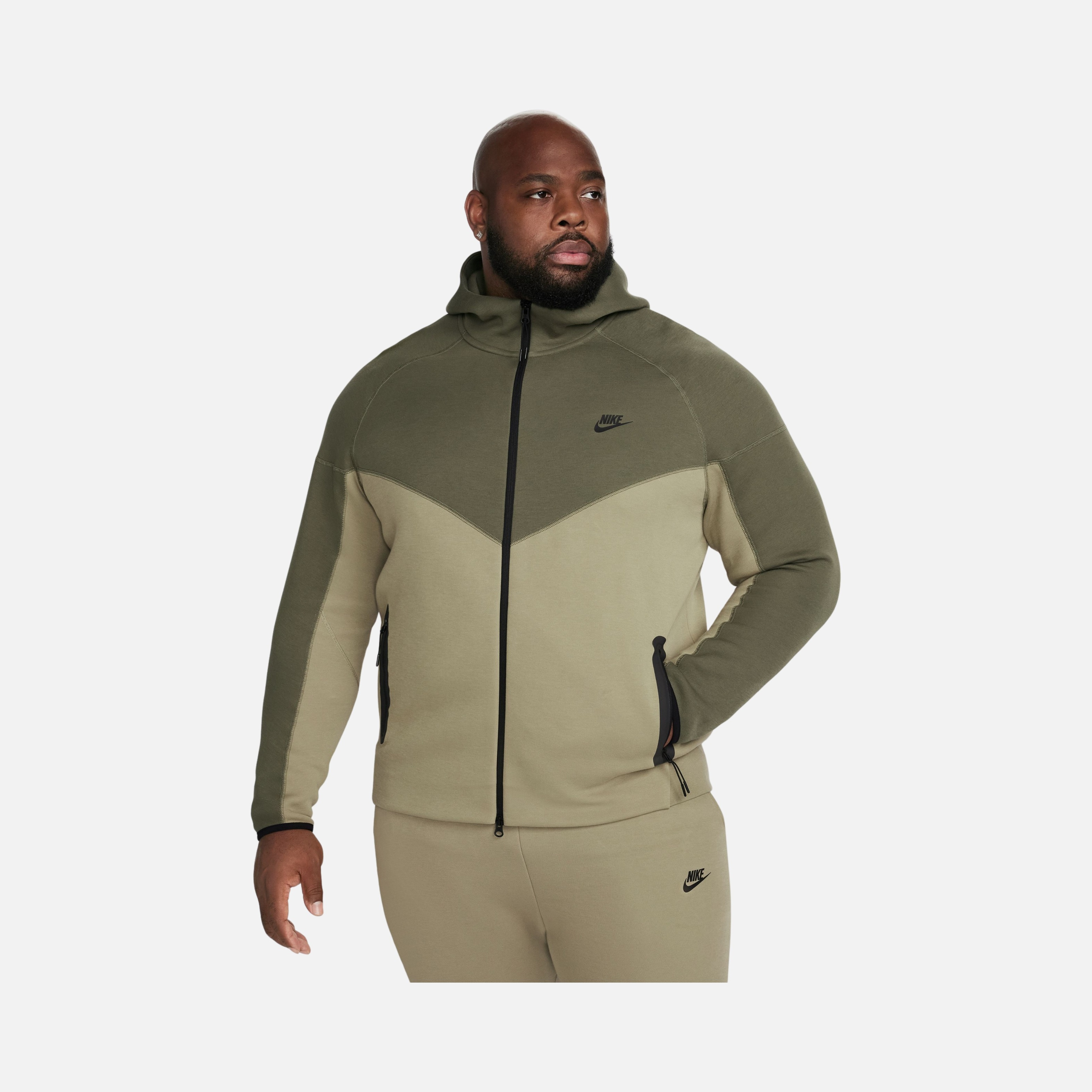 Nike Sportswear Tech Fleece Windrunner Full-Zip Hoodie Erkek Sweatshirt