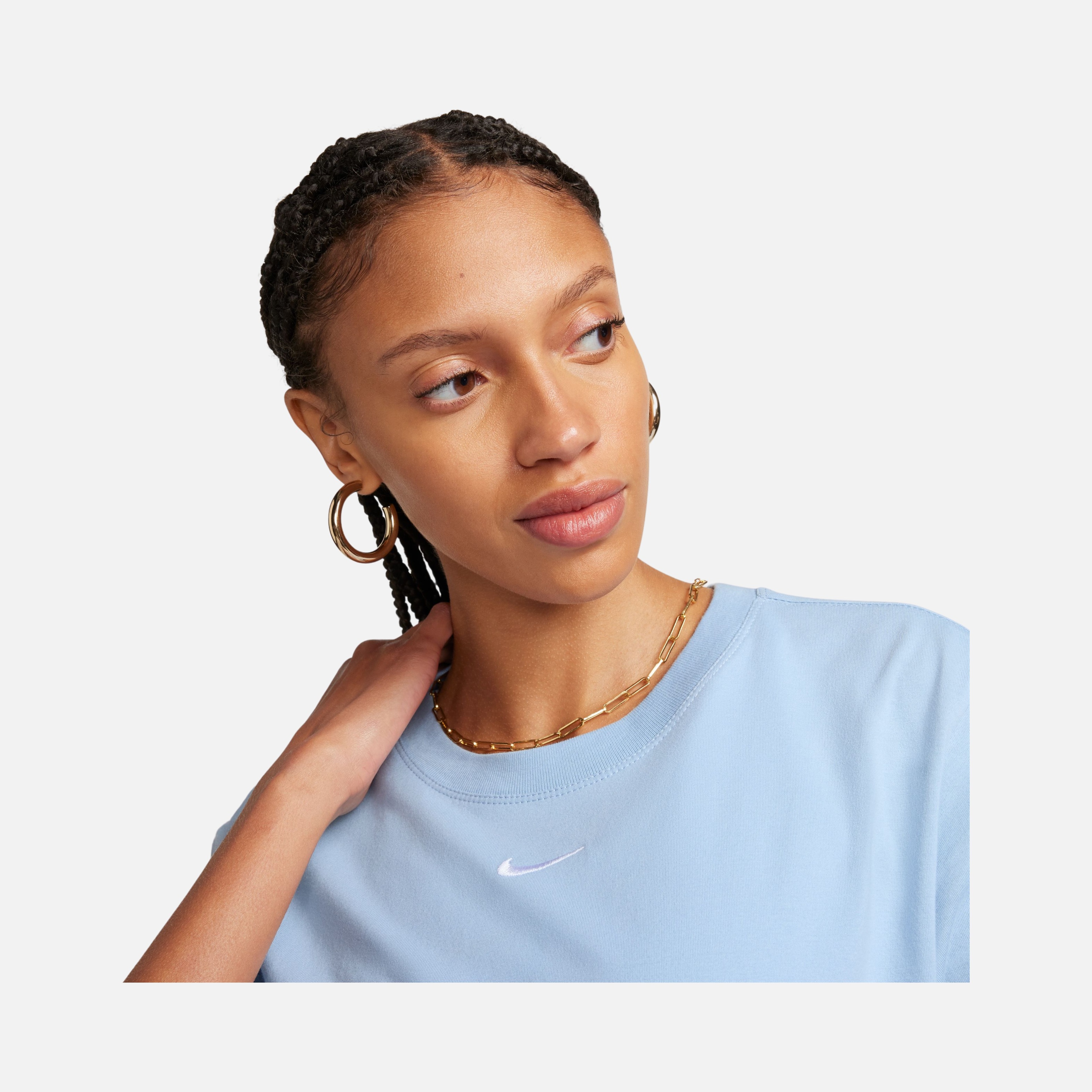 Nike Sportswear Essential Loose Fit Short-Sleeve Kadın Tişört