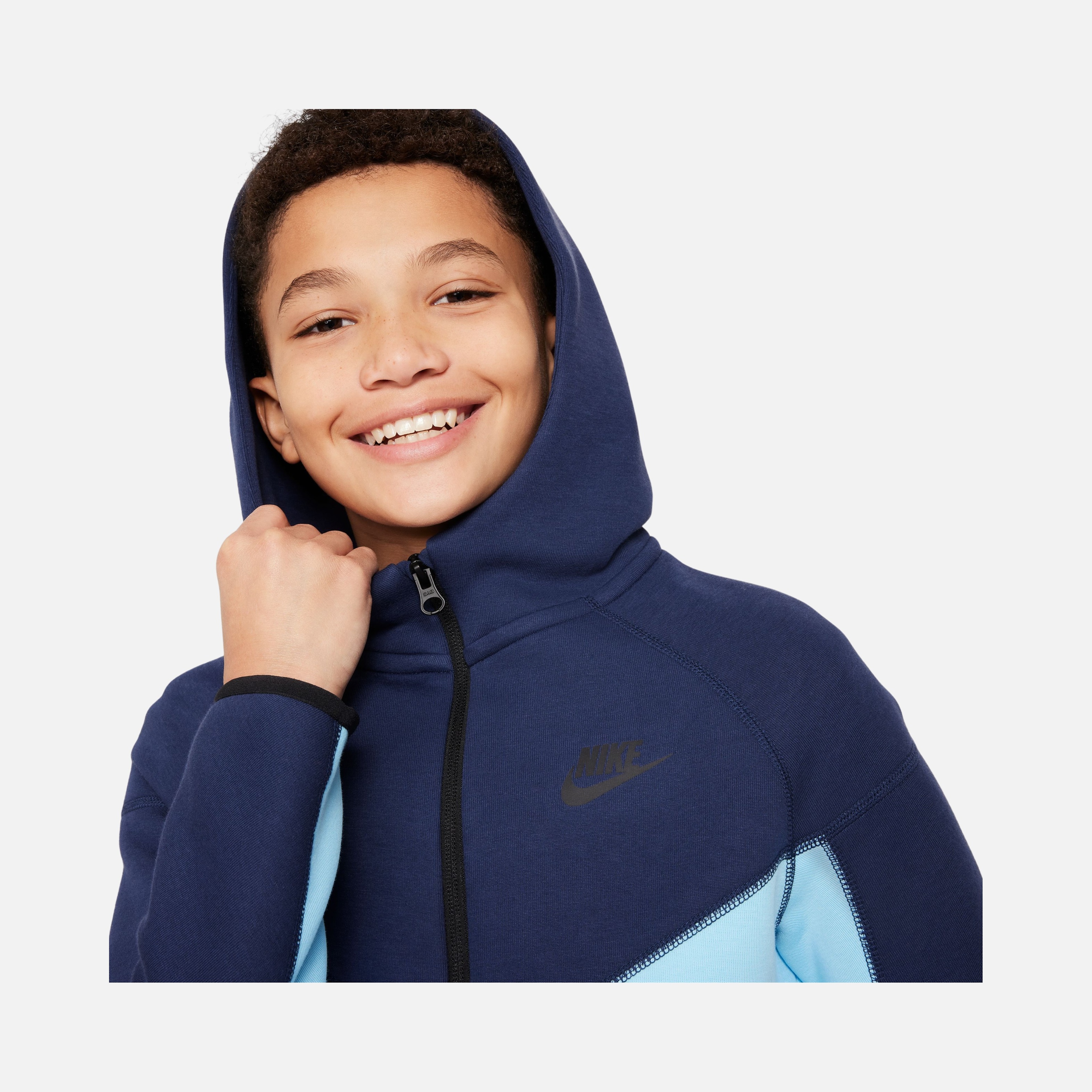 Nike Sportswear Tech Fleece Full-Zip Hoodie CO (Boys') Çocuk Sweatshirt