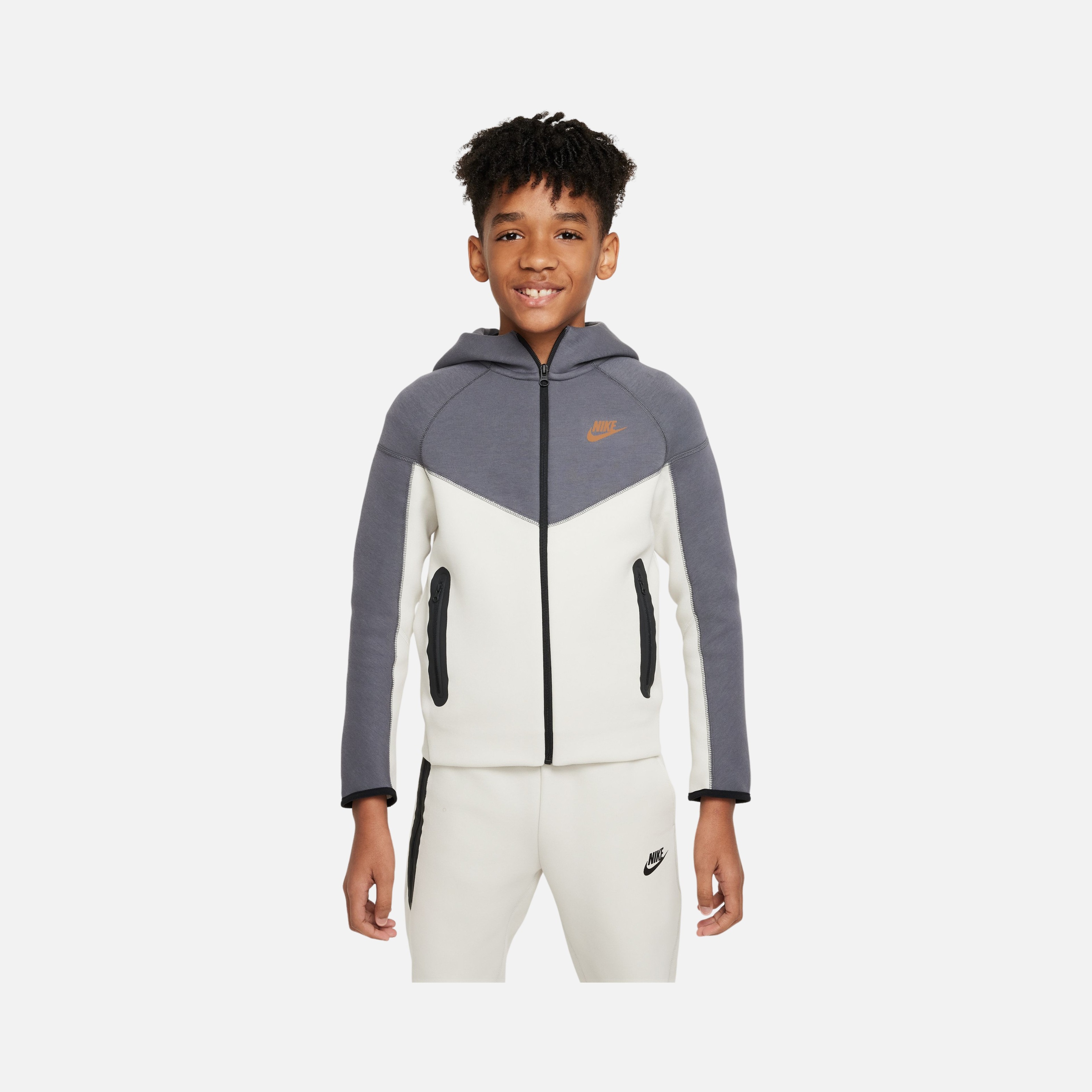 Nike Sportswear Tech Fleece Full-Zip Hoodie CO (Boys') Çocuk Sweatshirt