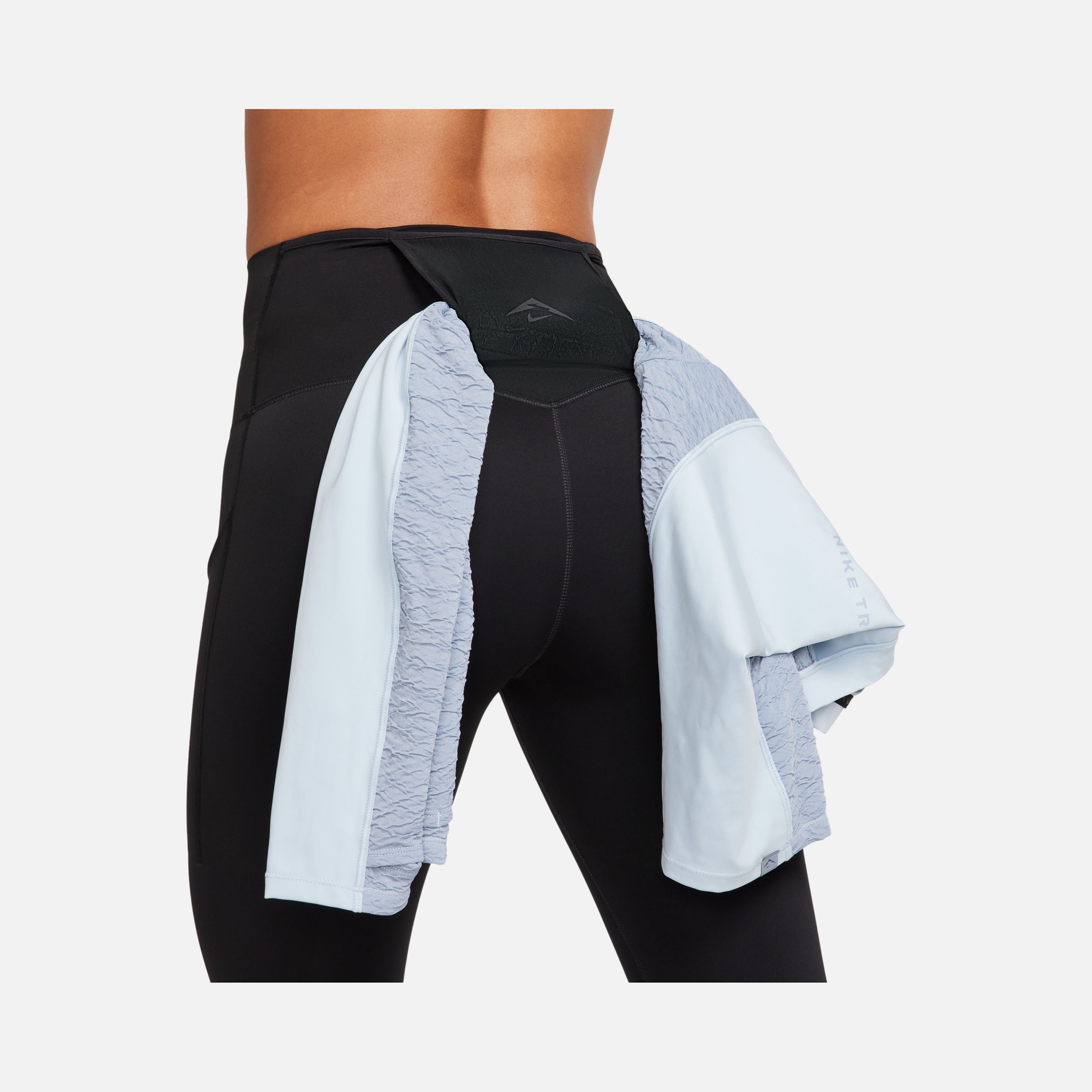 Nike Dri-Fit Go Firm-Support High-Waisted 7/8 ''Removable Pack & Carabiner'' Trail Kadın Tayt